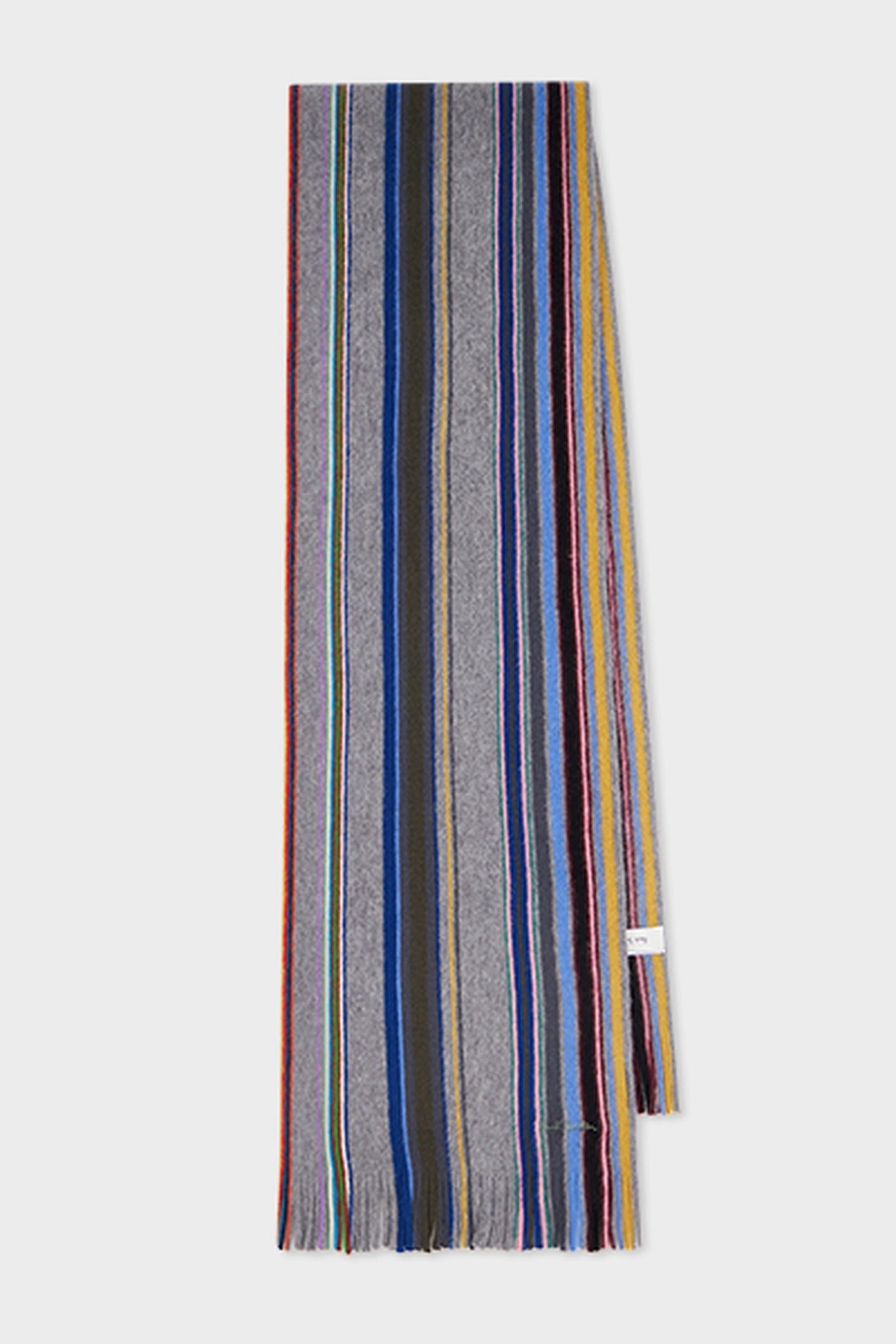 MEN SCARF DARCIE BRIGHT GREY 5
