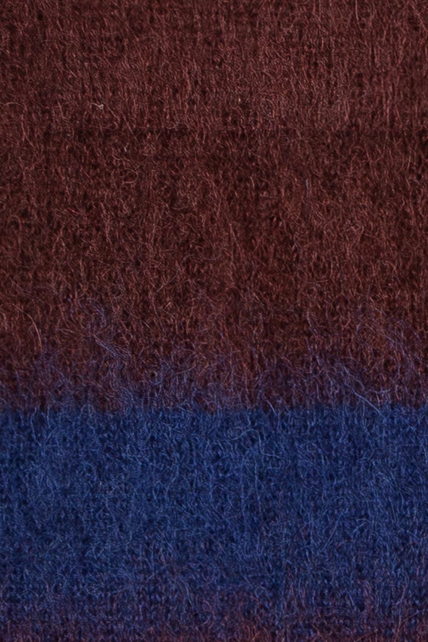 MEN SOCK TOX MOHAIR BURGUNDY/ BORDE 6