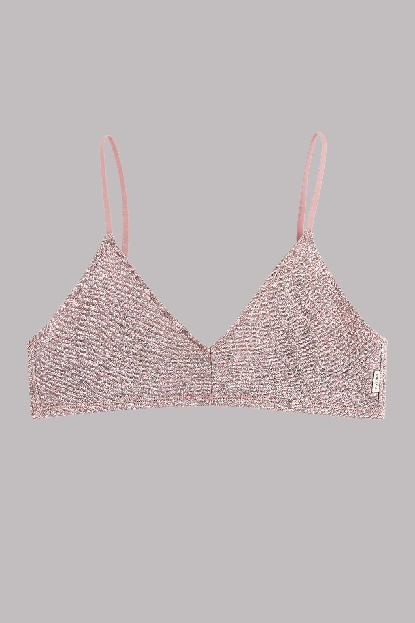 THE PINK SPARKLY BRALETTE PINK 3