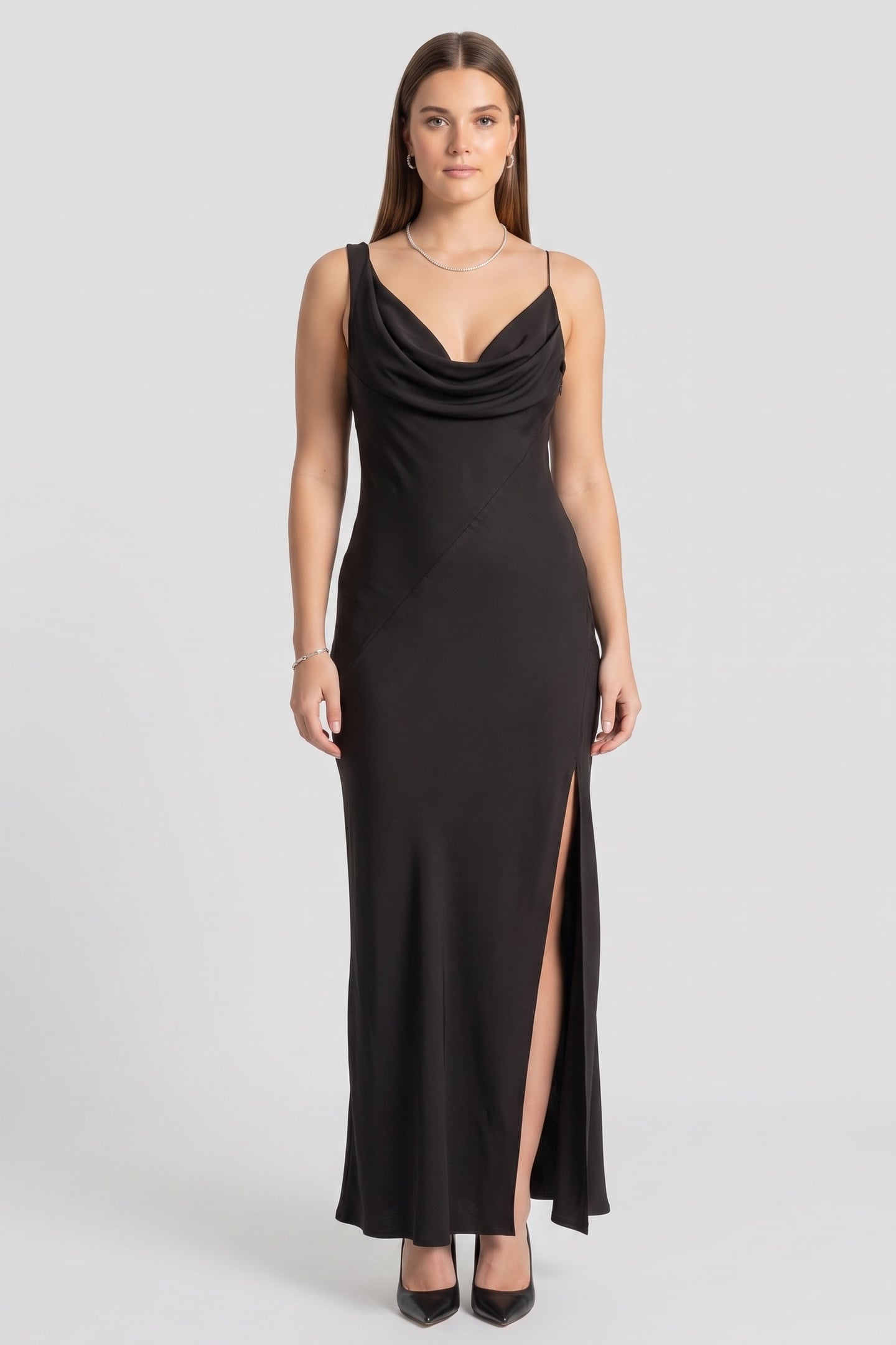 X GINA DRESS BLACK 1