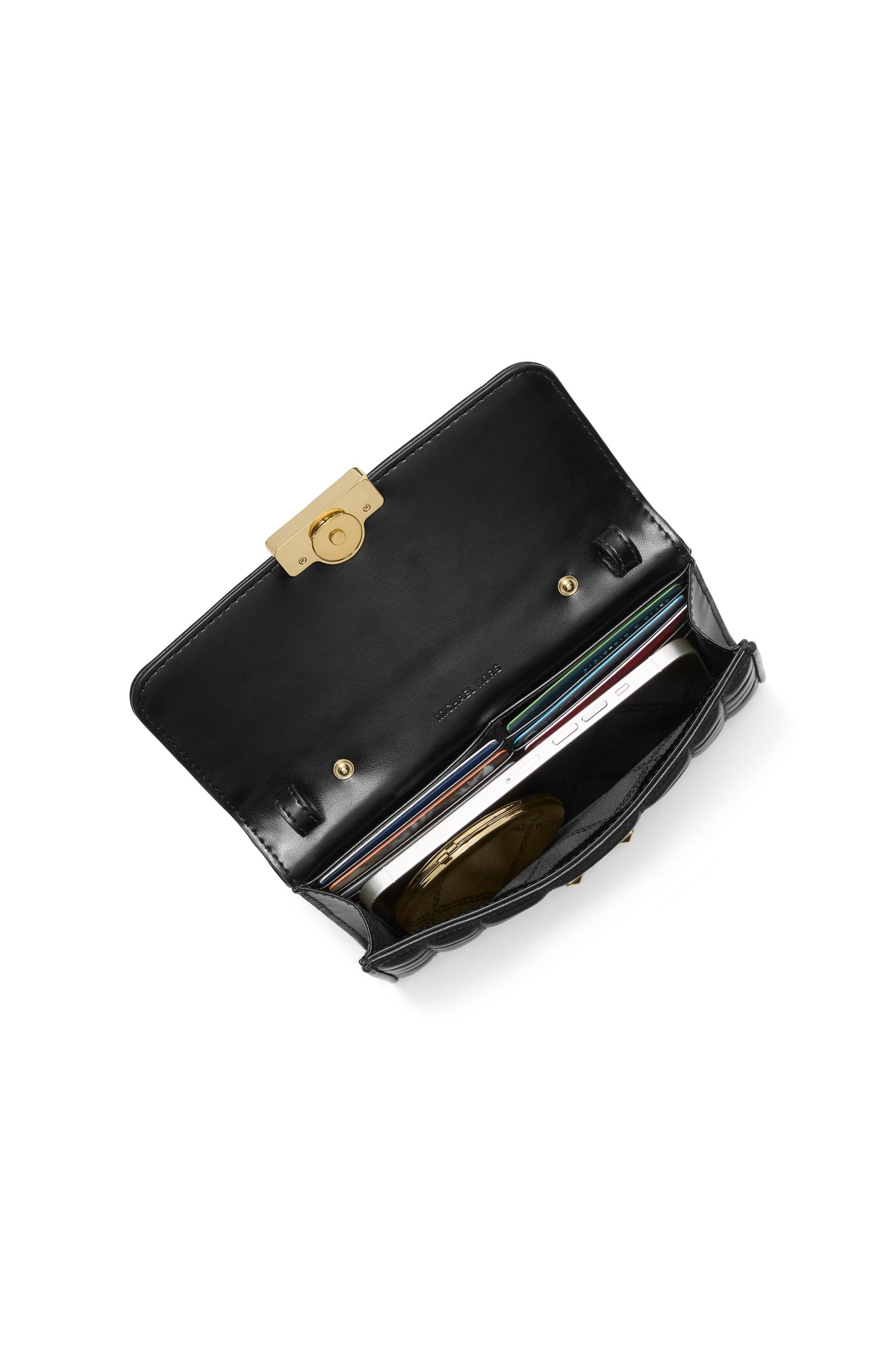 LARGE WLLT ON CHAIN CROSSBODY BLACK 4