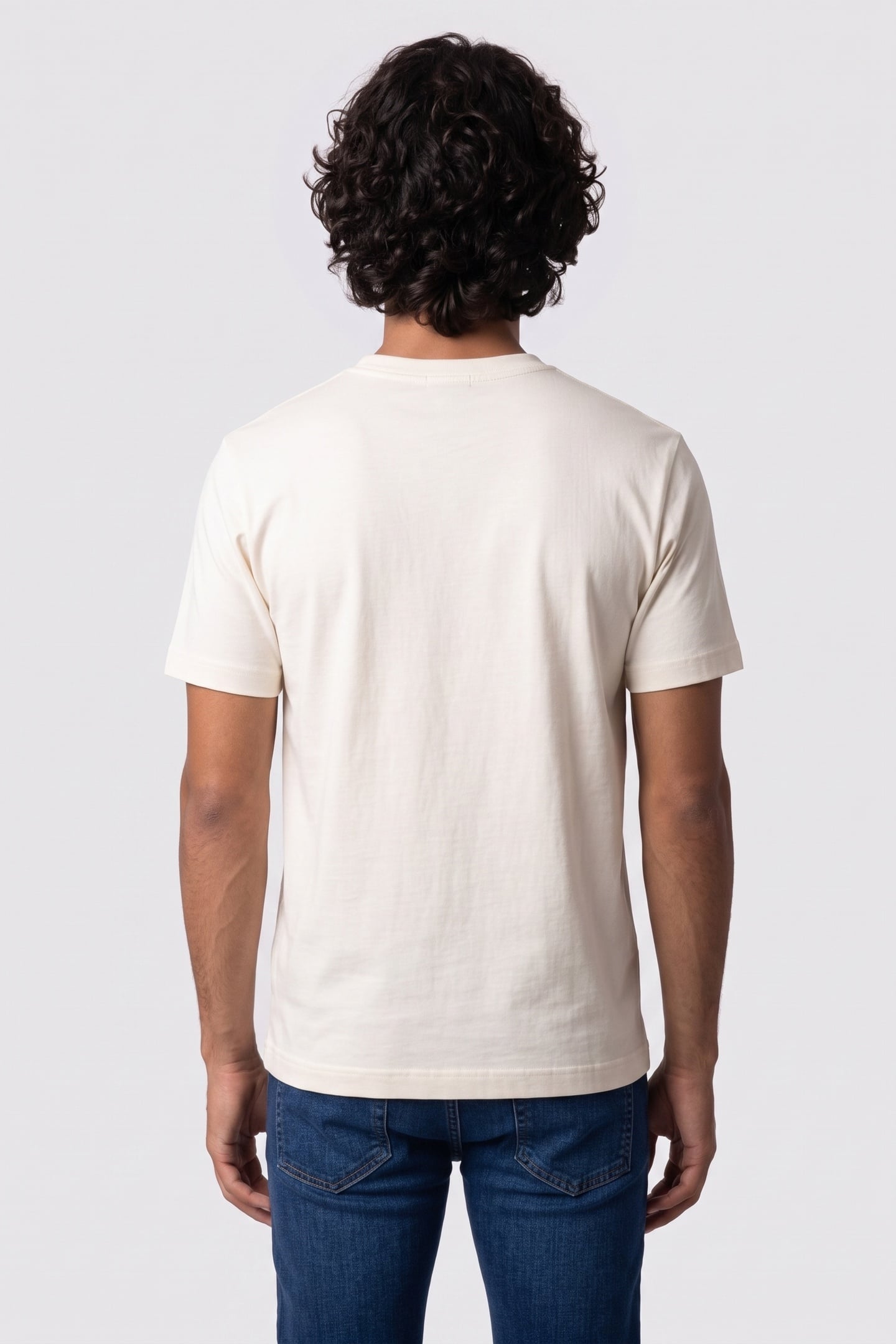 NIKO 220 GSM RELAXED T-SHIRT WHITE 2