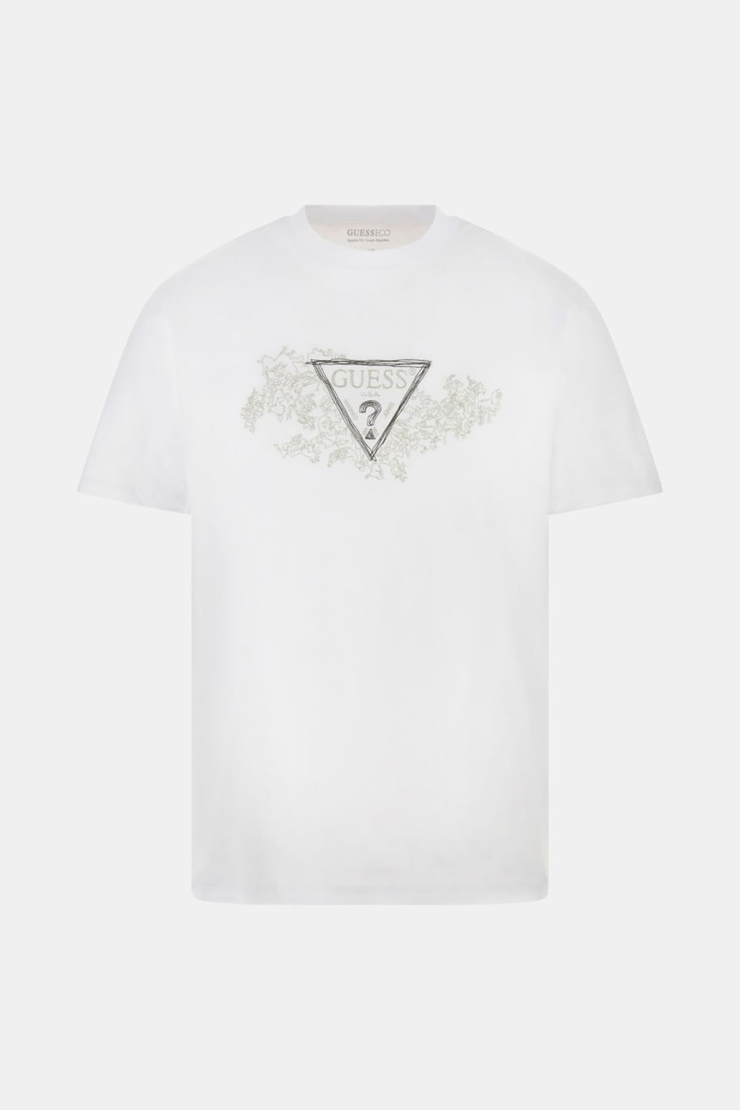 CN SS EMBROIDERY TRI PURE WHITE 4