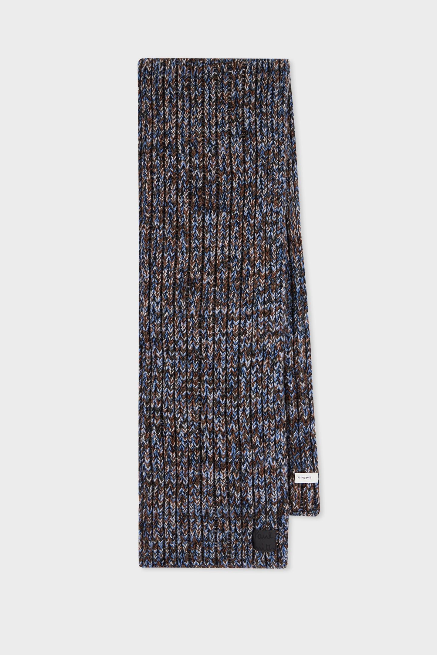 MEN SCARF CHUNKY TWISTED SLATE 4