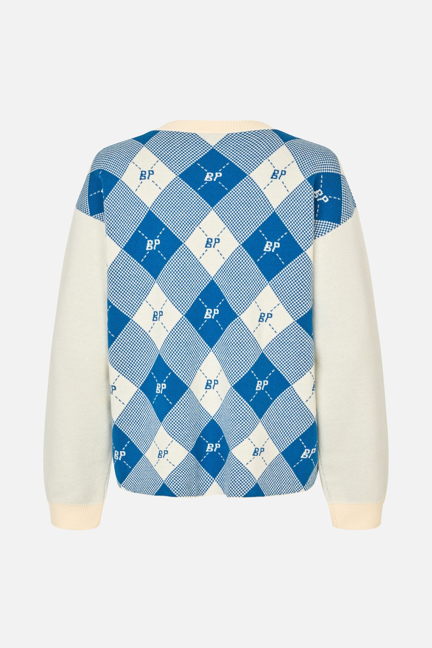 CLOE SWEATER FEDERAL BLUE CHECK 4
