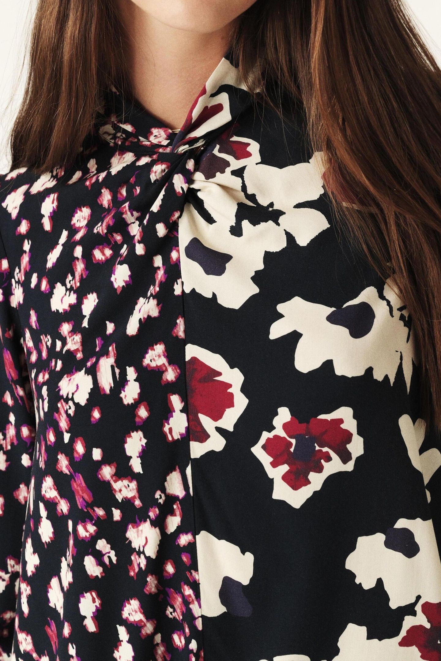 LONG SLEEVES BLOUSE BORDEAUX 4