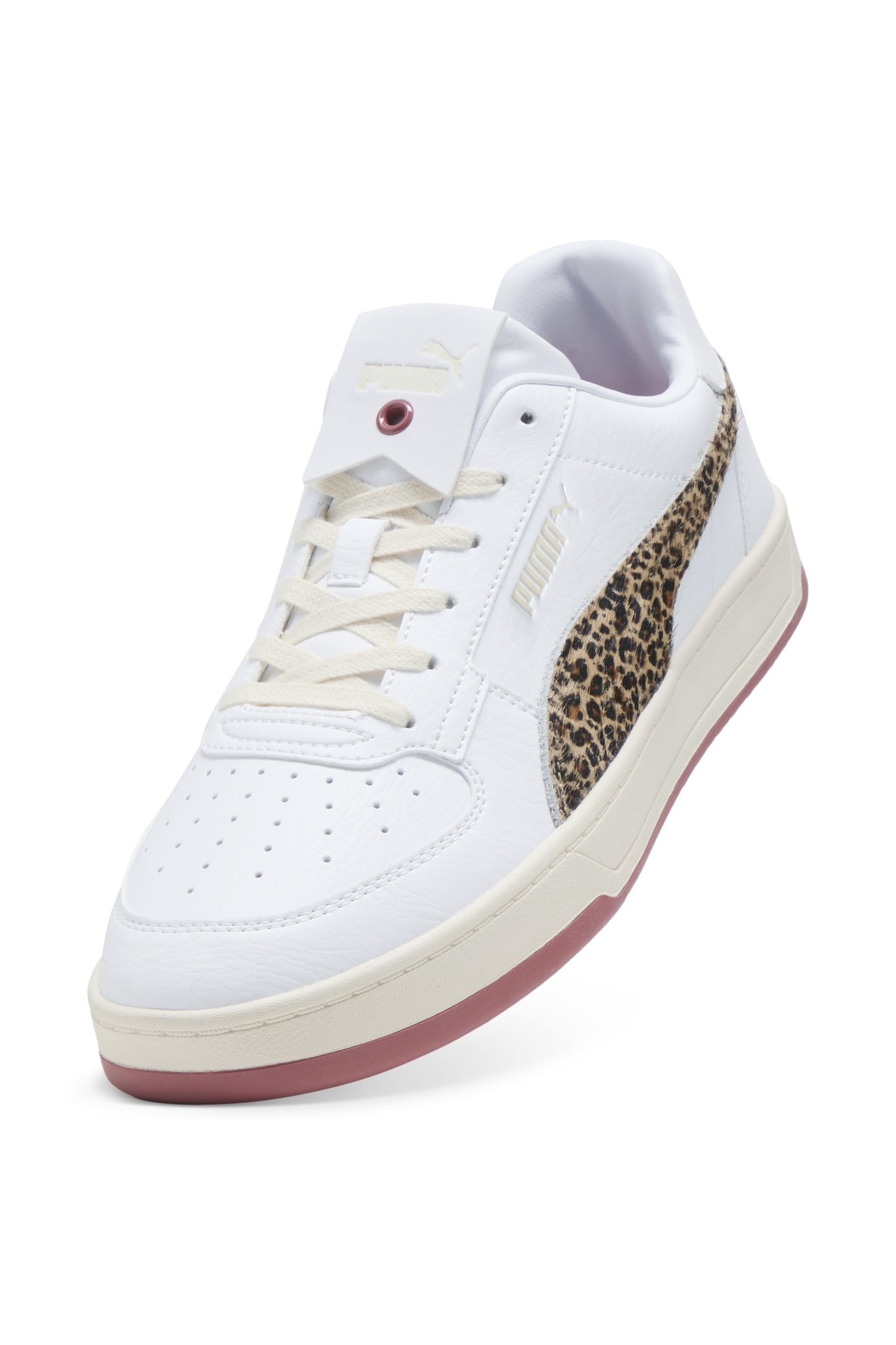 PUMA CAVEN 2.0 ANIMAL FLAIR WHITE-TOASTED ALMOND-EXOTIC RED 3