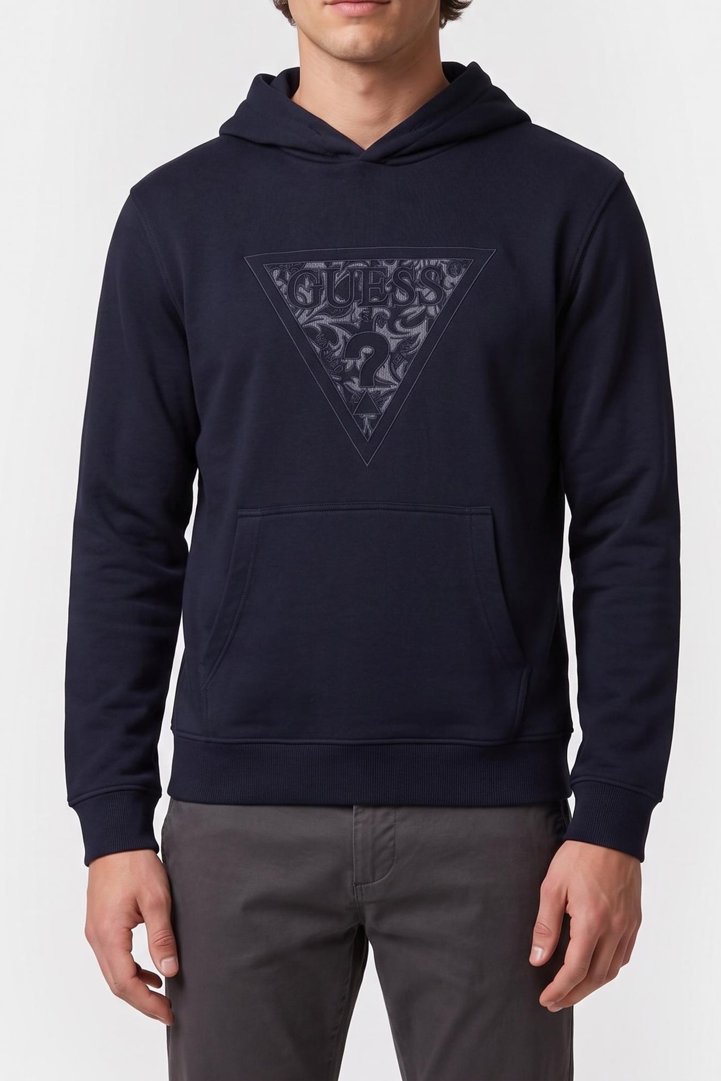 EMBROIDERED TRIANGLE SMART BLUE 1