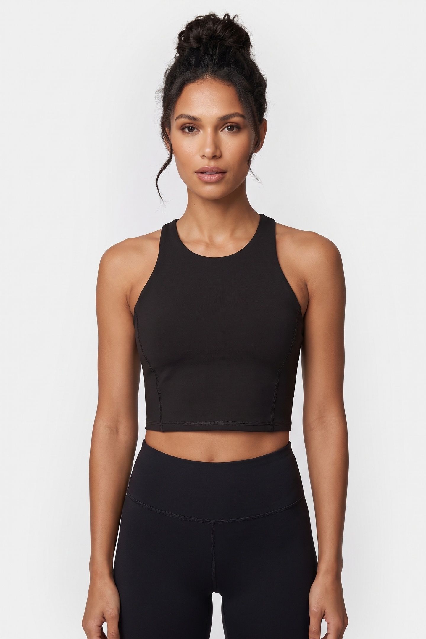 REAL SOFT STRETCH TOP BLACK 1
