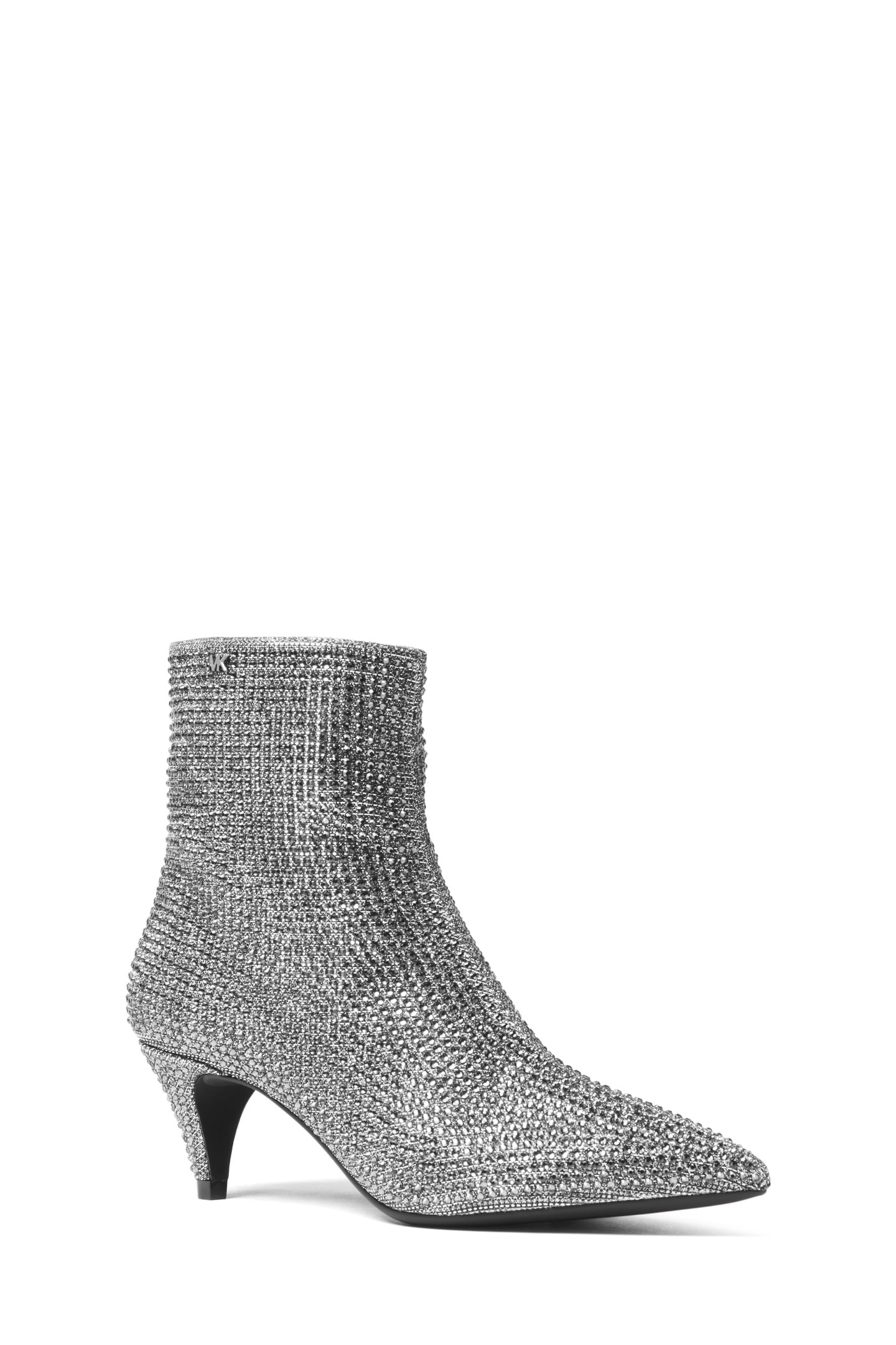 BLAINE FLEX KITTEN BOOTIE BLACK/SILVER 2