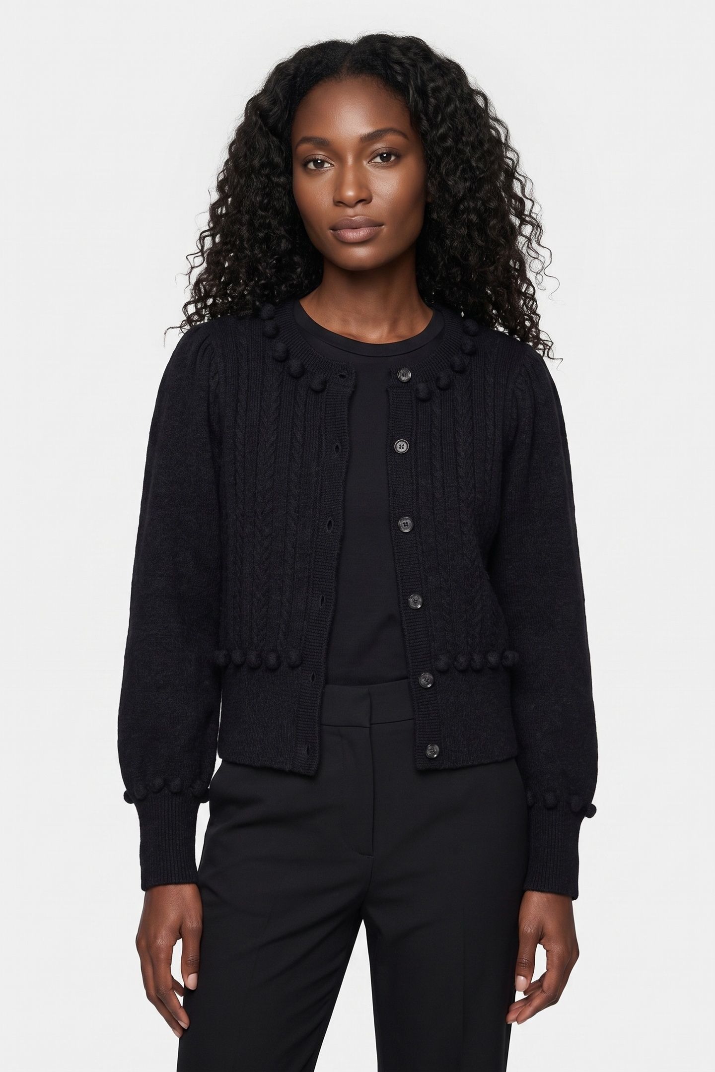 PA CONNOR CARDIGAN GREY 1
