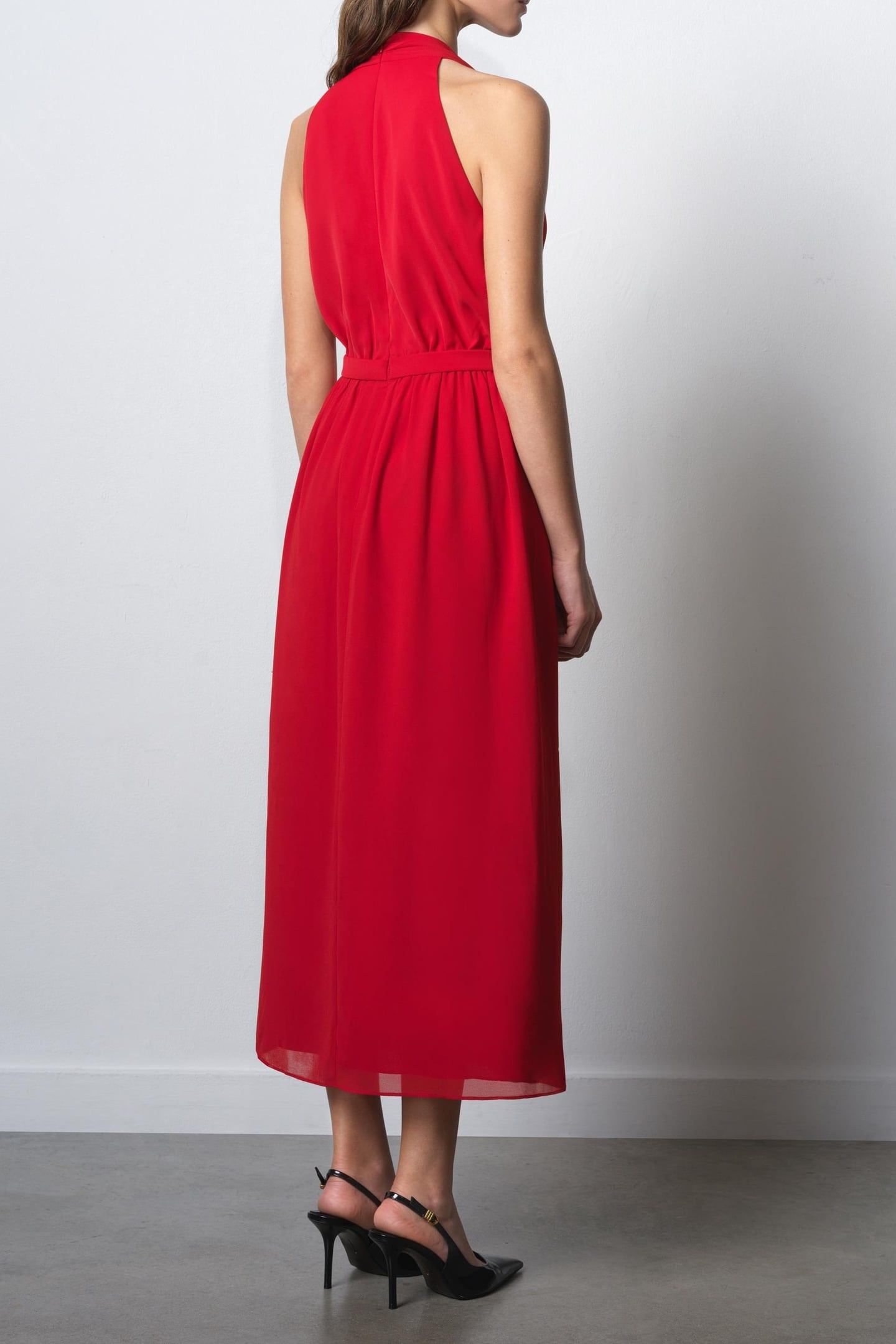 VINNIE EDEN TAILORED DRESS LIPSTICK RED 3