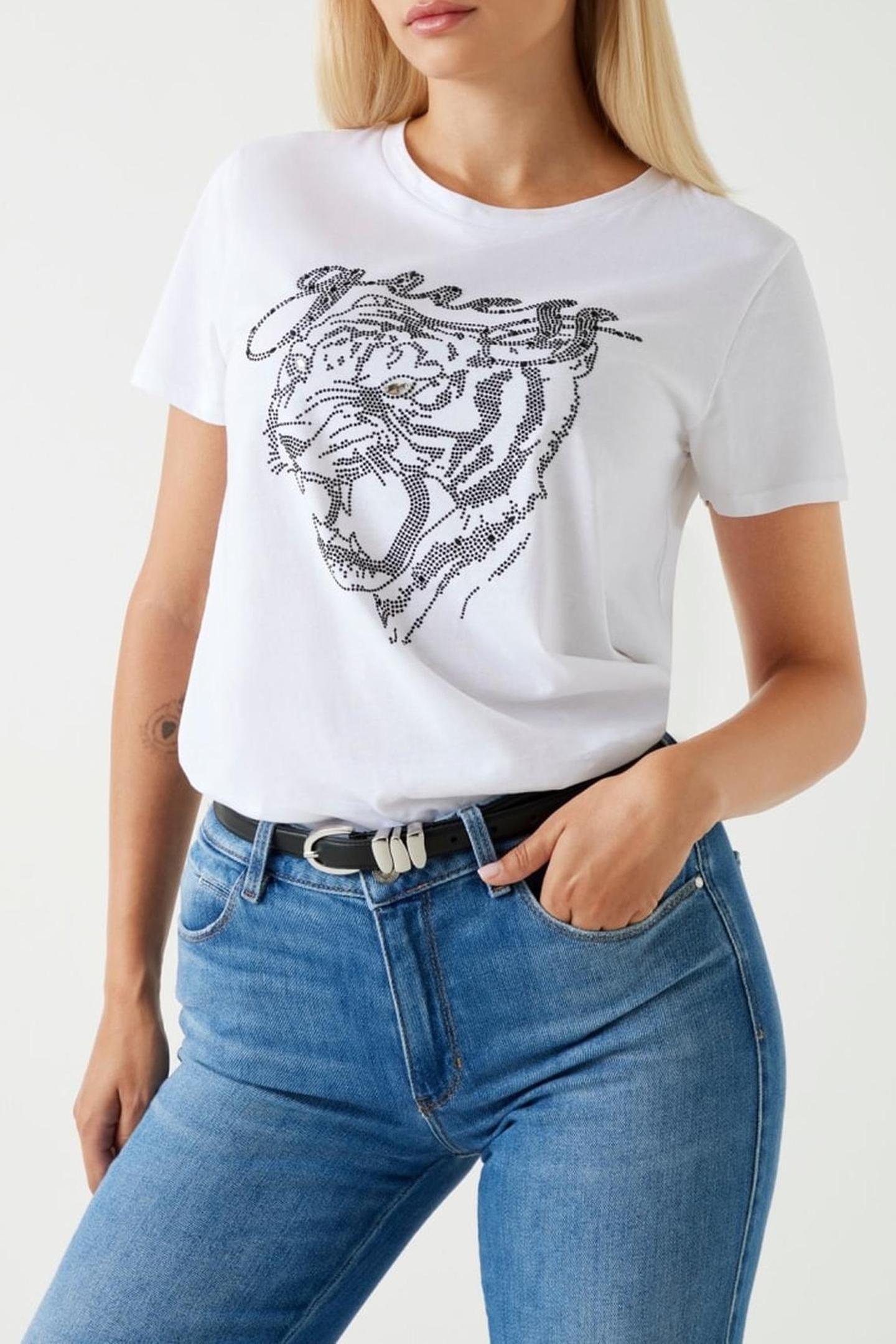 SS GUESS TIGER FACE PURE WHITE 2