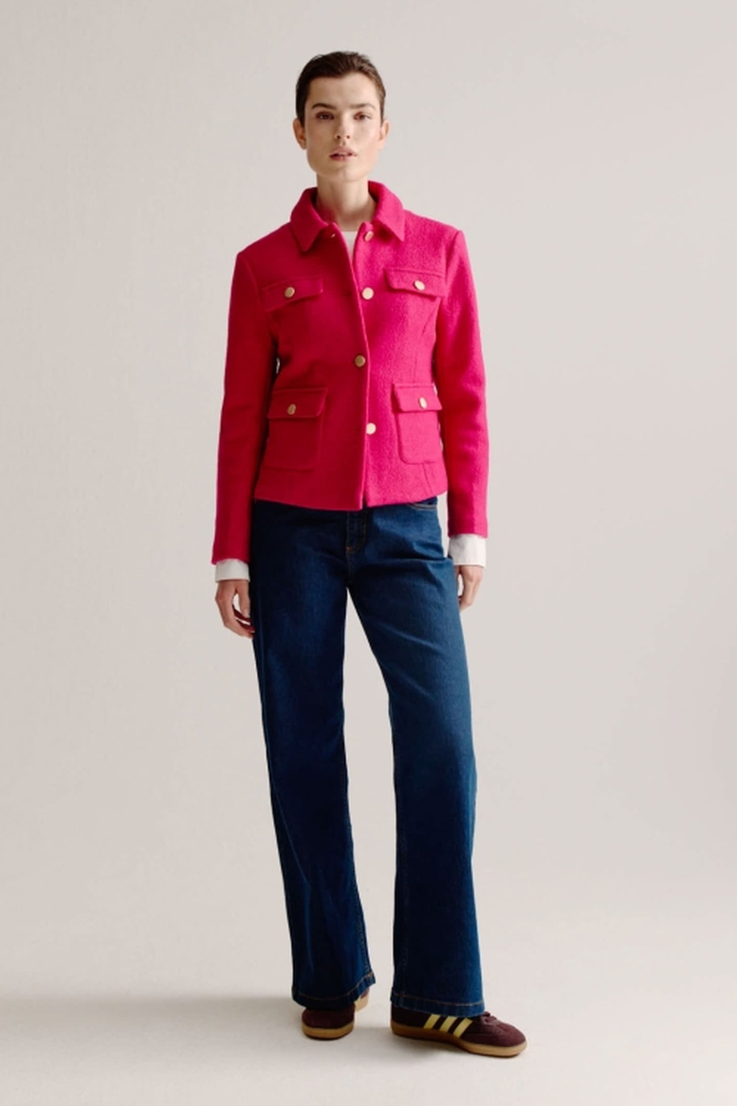 LINDSAY JACKET FUCHSIA 2
