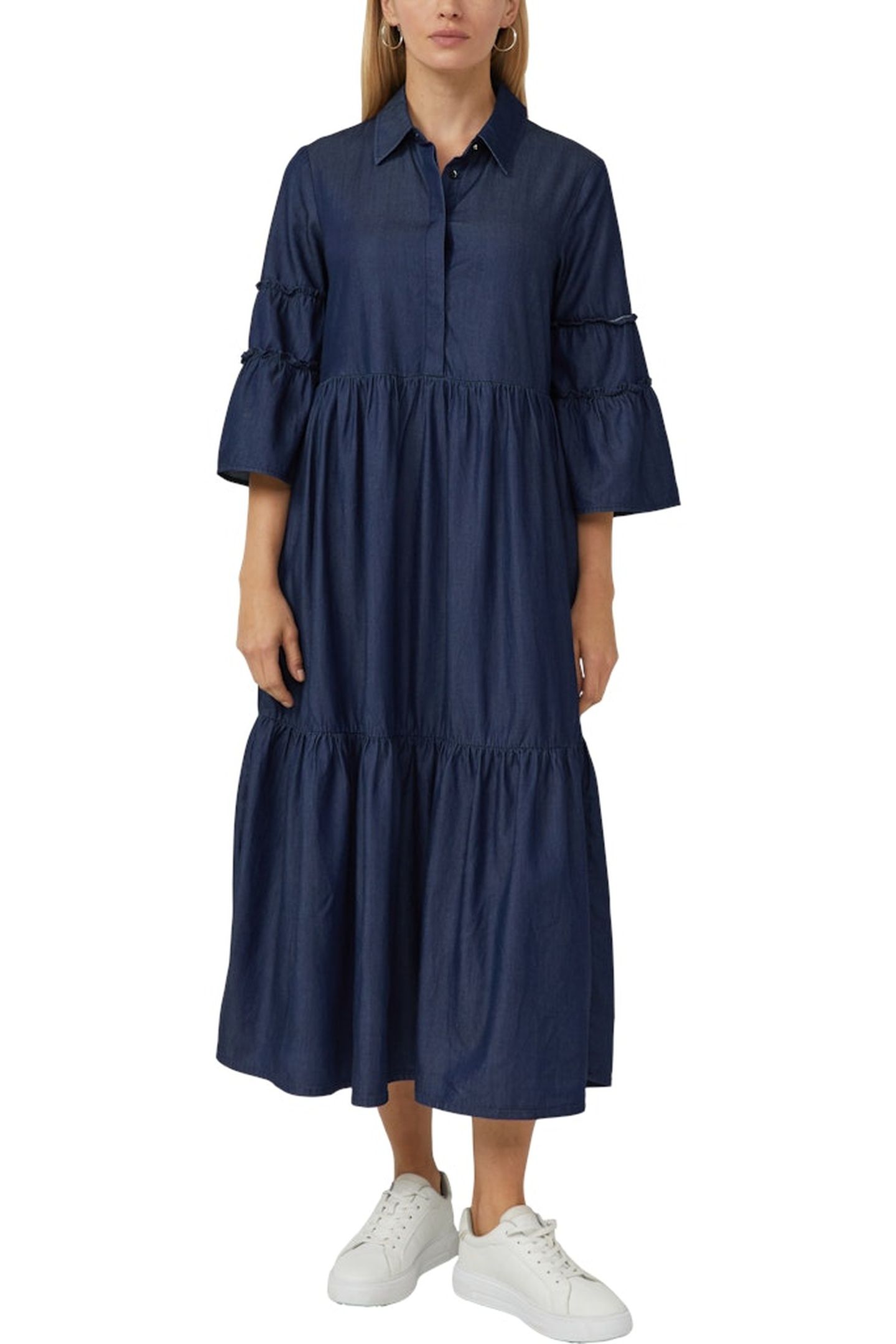 S.OLIVER DRESSES BLUE DENIM 4