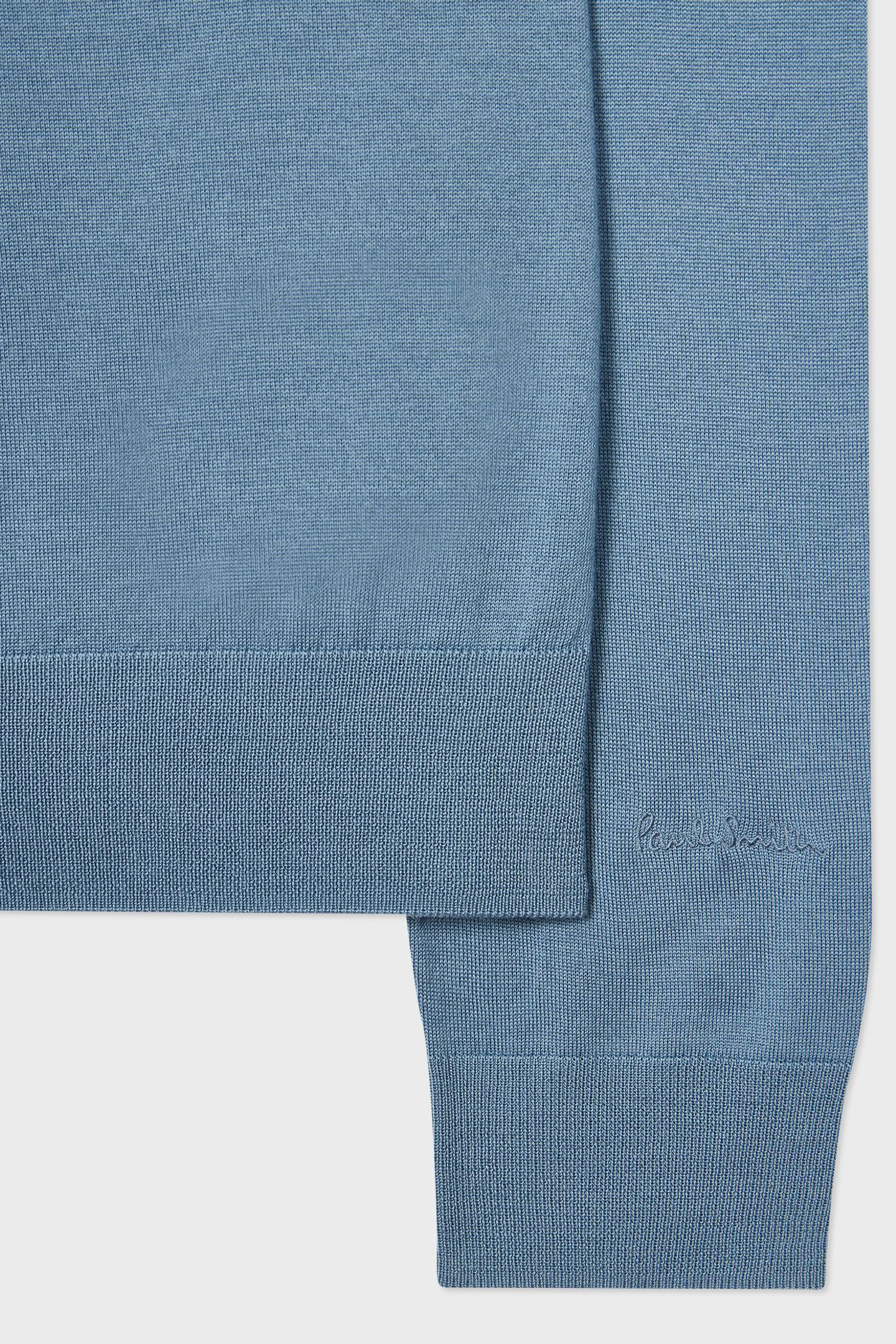 MENS SWEATER CREW NECK TURQUOISE 3