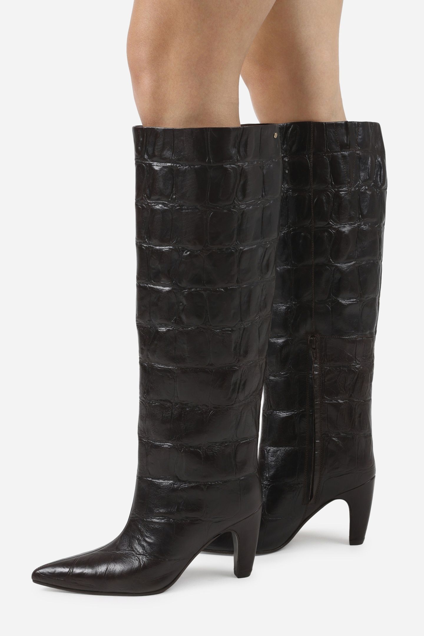 LOW-JADEY HIGH BOOT COFFEE BEAN 3