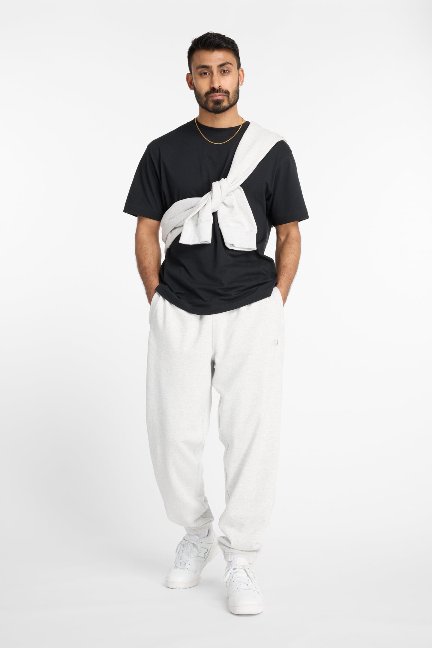 ATHLETICS FRENCH TERRY JOGGER ASH 1