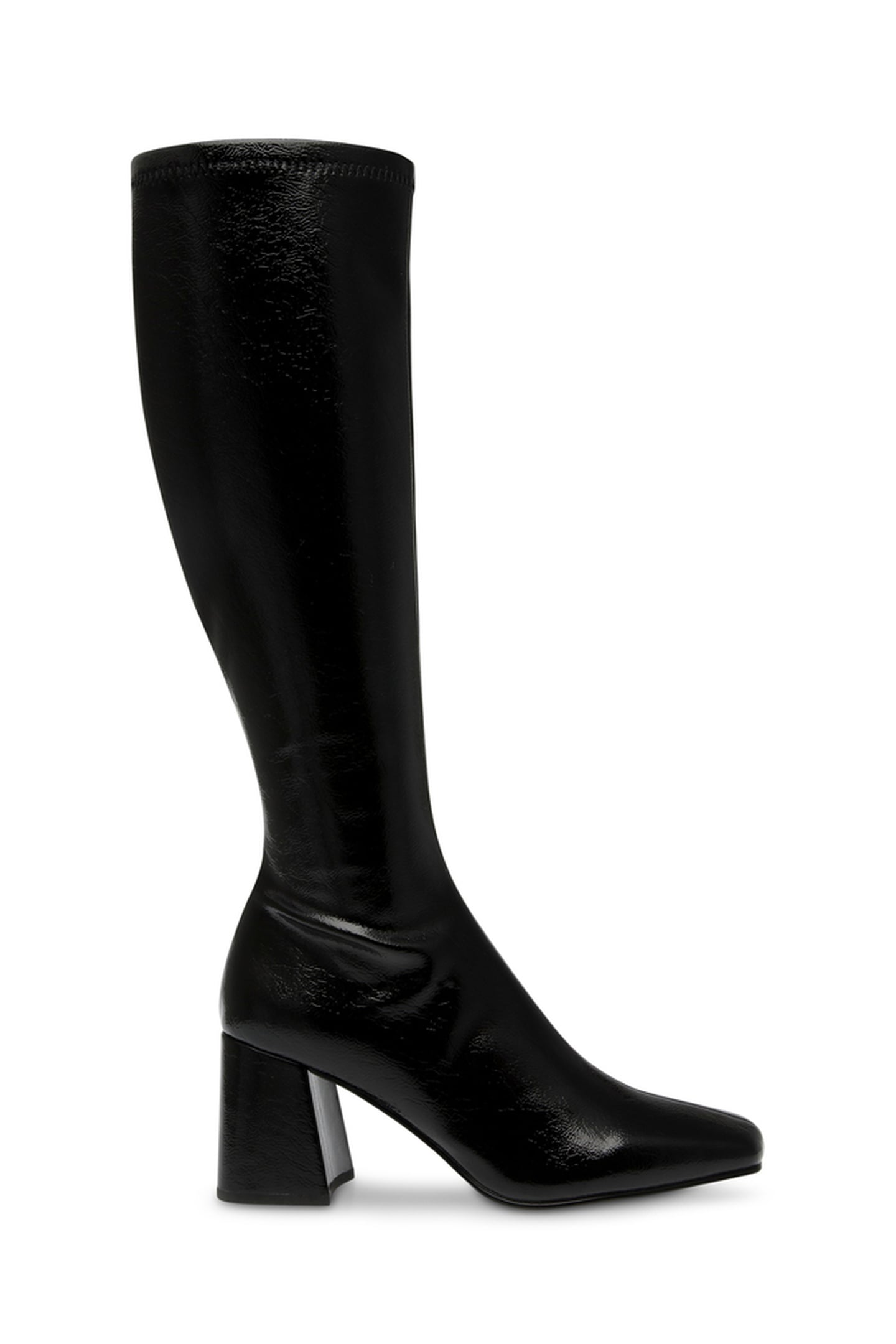 HAULER BOOTS BLACK PATENT 1