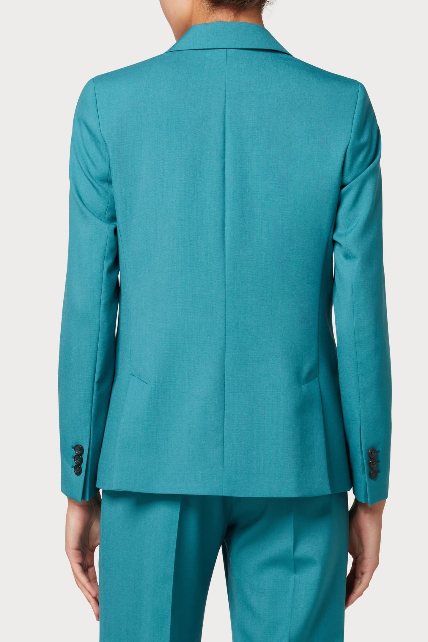 WOMENS JACKET PETROL GREEN 1