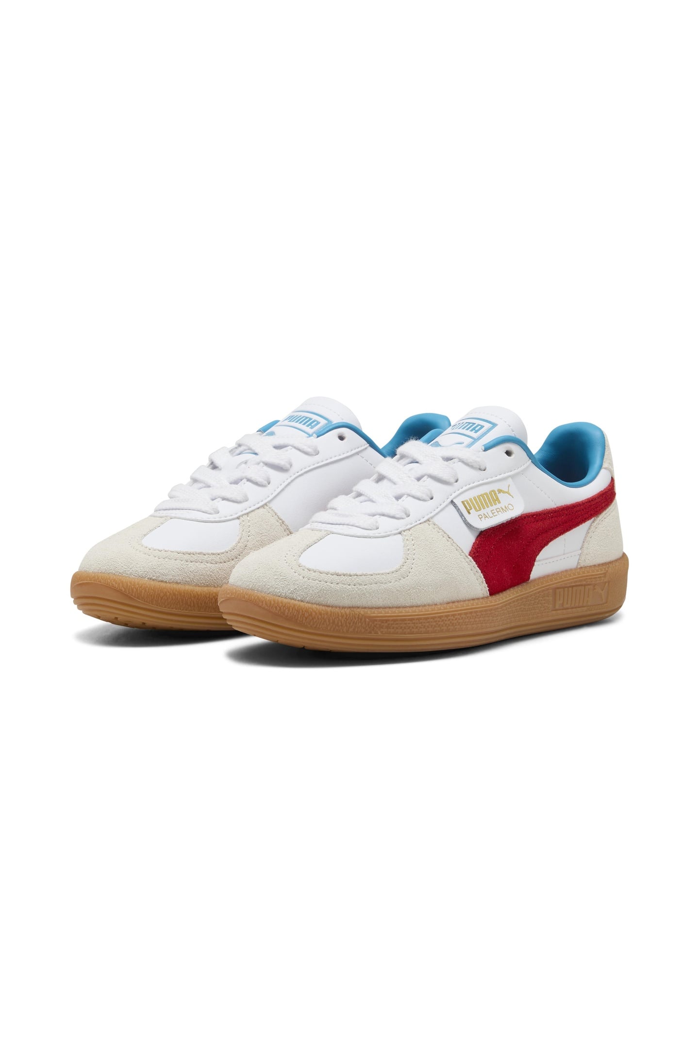UNISEX PALERMO LTH JUNIOR WHITE-FOR ALL TIME RED 4