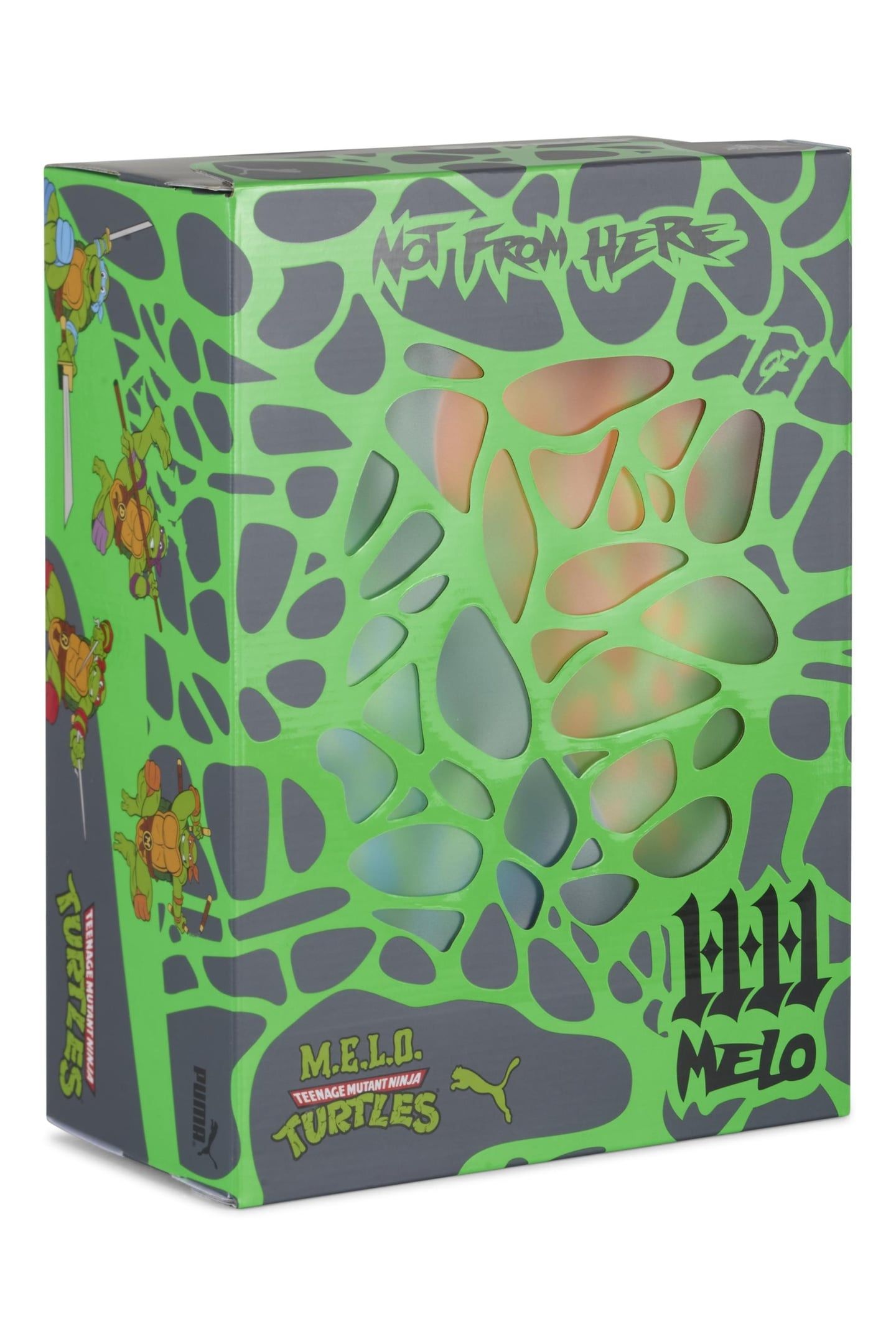 UNISEX MB.04 TMNT L&M FLURO GREEN PES-GREEN-BRIGHT AQUA-ORAN 4