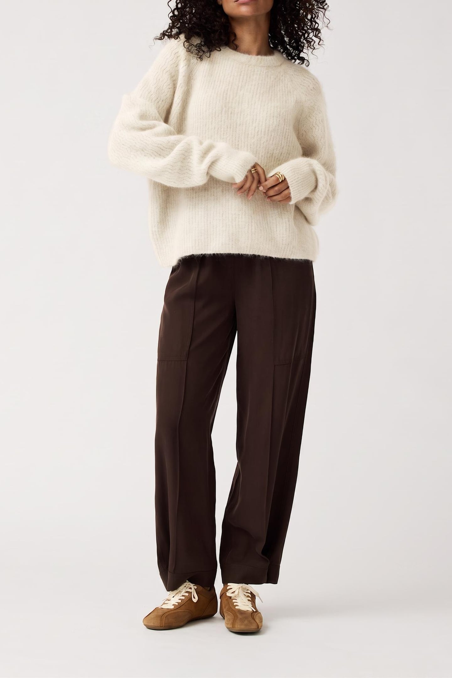 SESAME PULLOVER WOOL WHITE 2