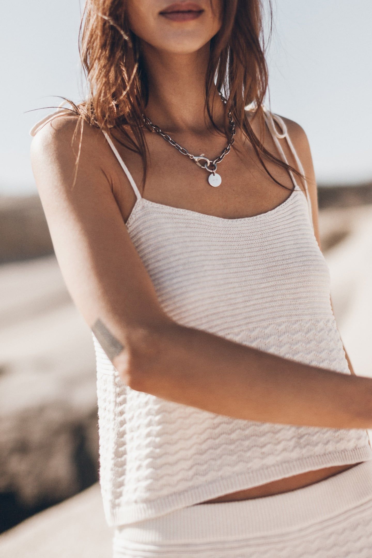 THE WHITE CROCHET CAMISOLE MIKUTA WHITE 1