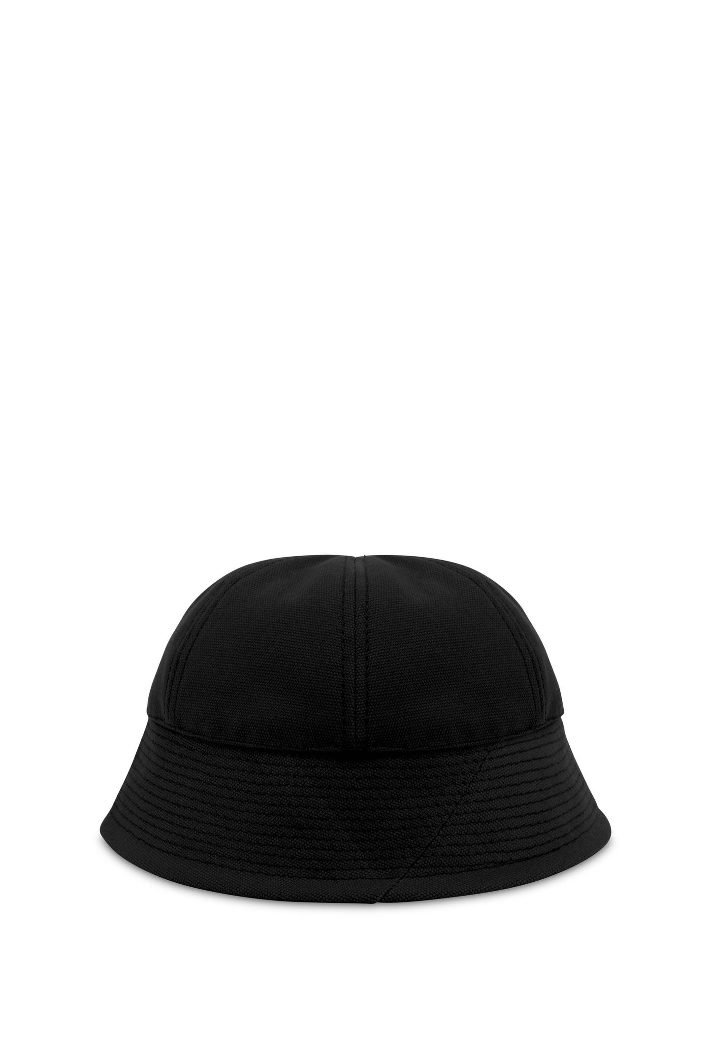 MULTICOLOR LOGO CANVAS HAT BLACK 2