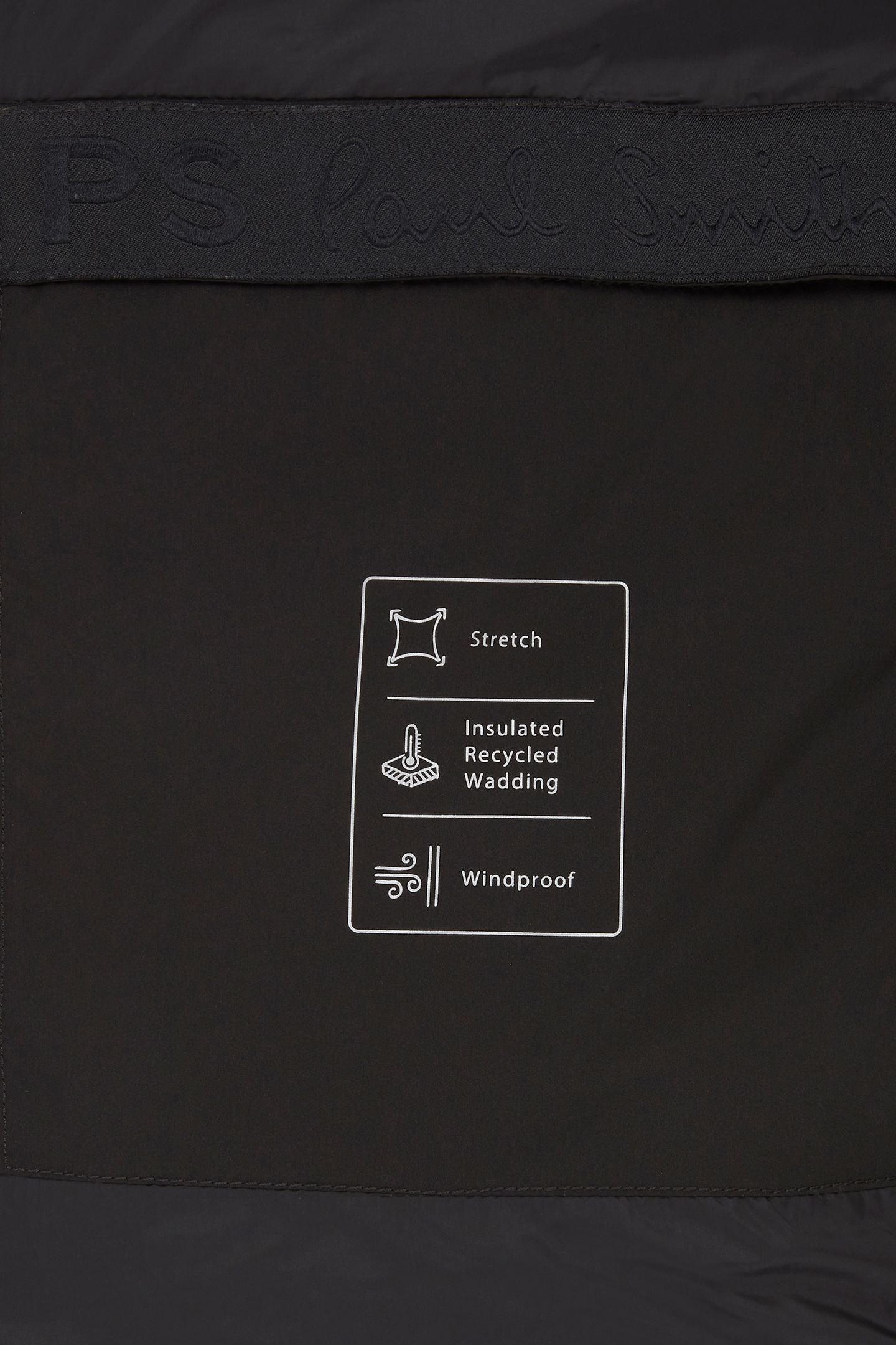 MENS MIXED MEDIA JACKET BLACK 4
