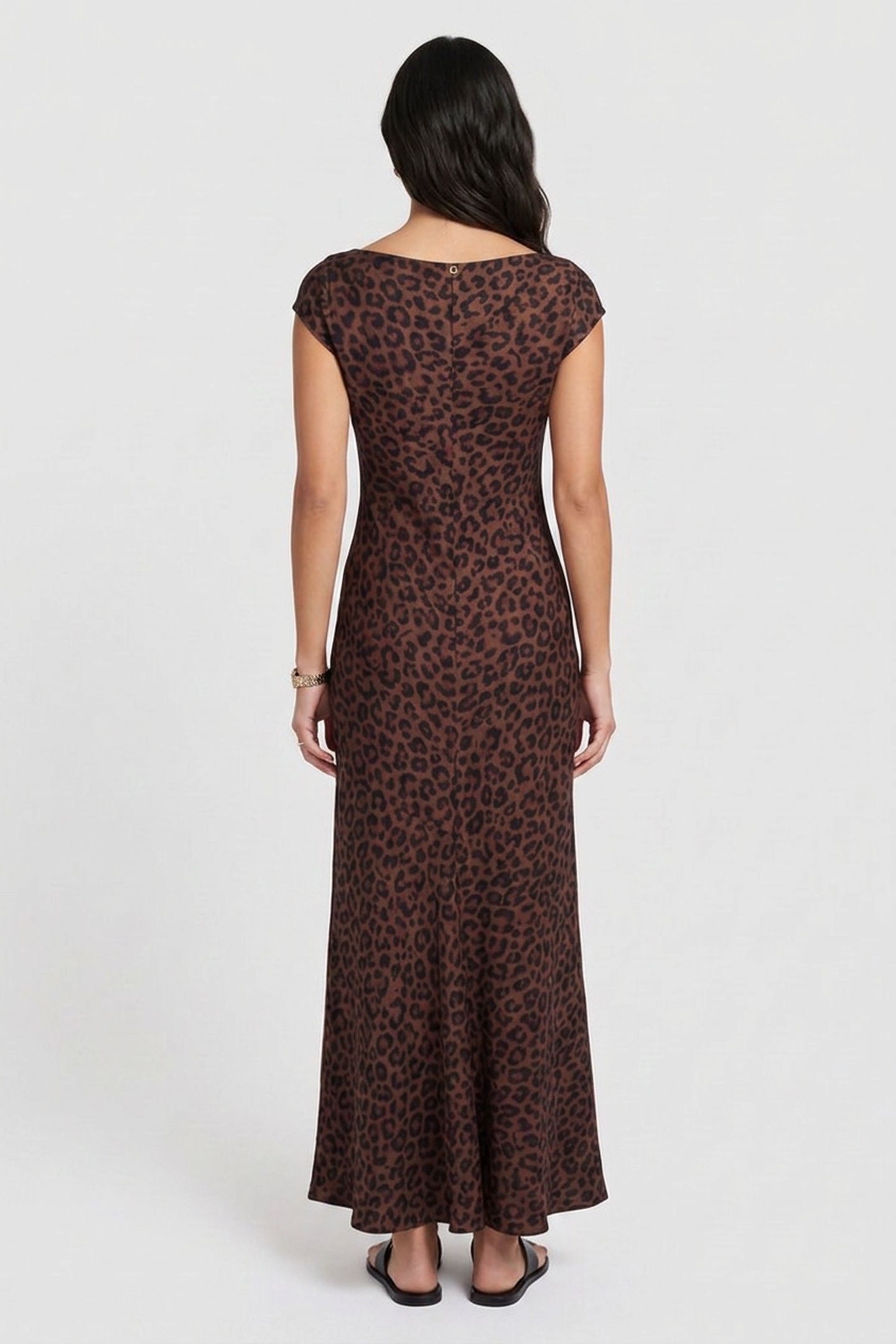 SS SILVANA LONG DRES SAVAGE NIGHT PRINT 2