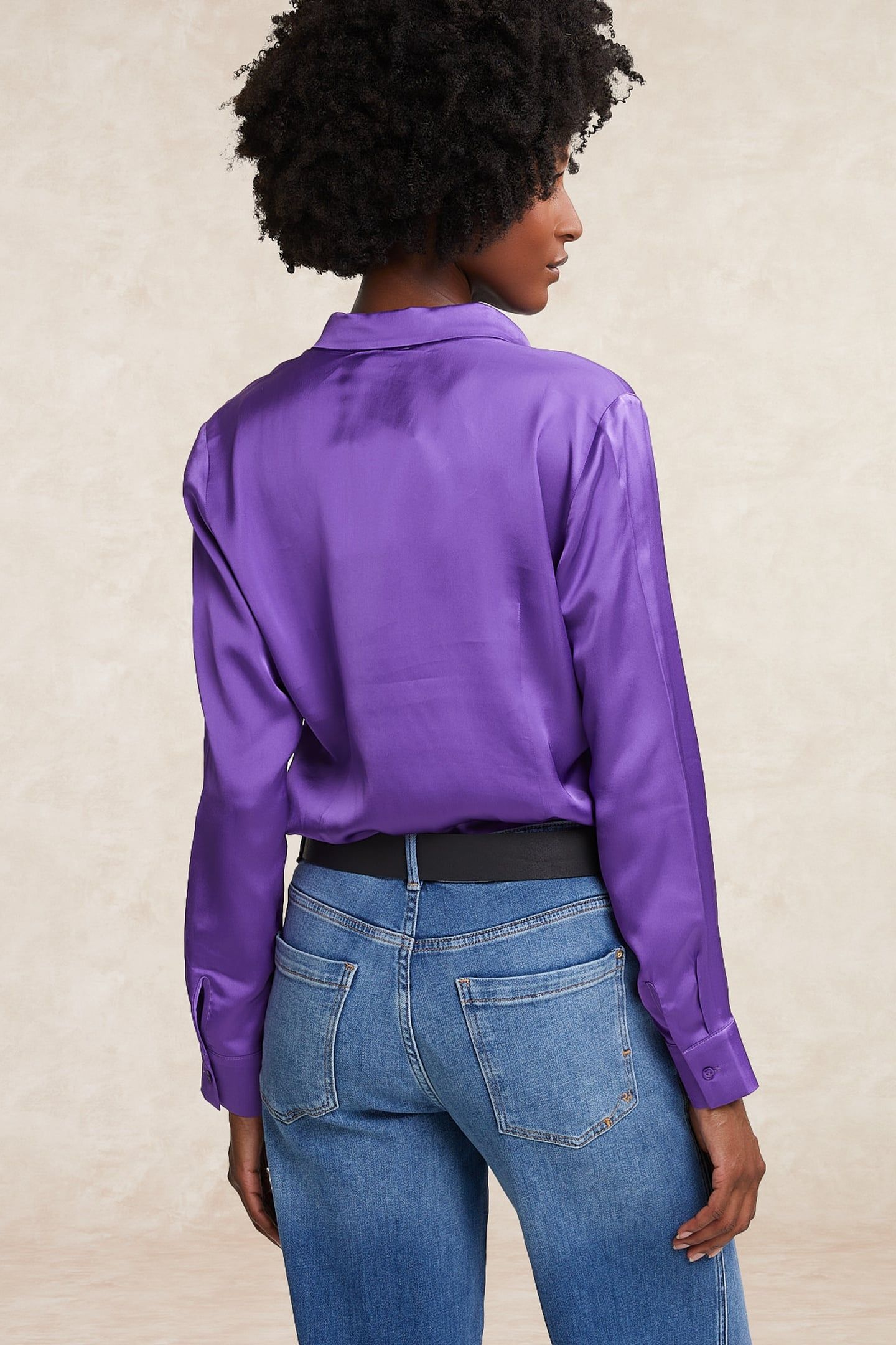 CLASSIC BLOUSE PURPLE 2