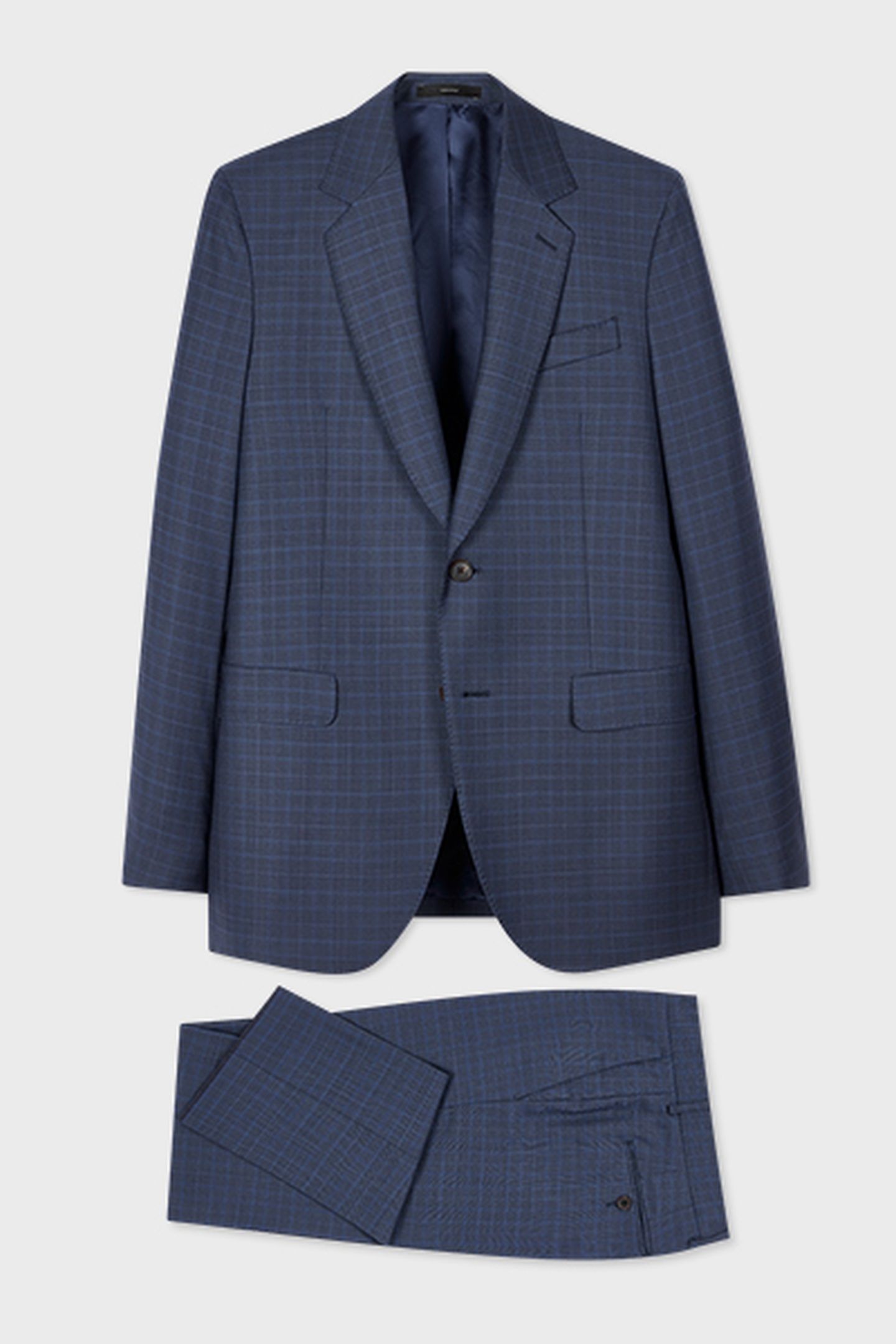 MENS 2 BUTTON SUIT INKY BLUE 6