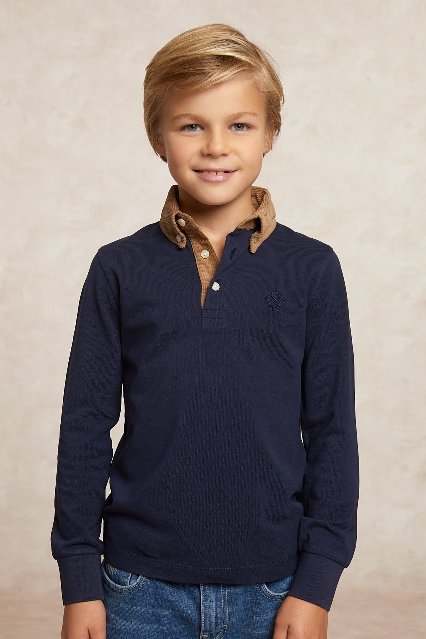 CUSTOM FIT FANCY PIQUE POLO ADMIRAL 3