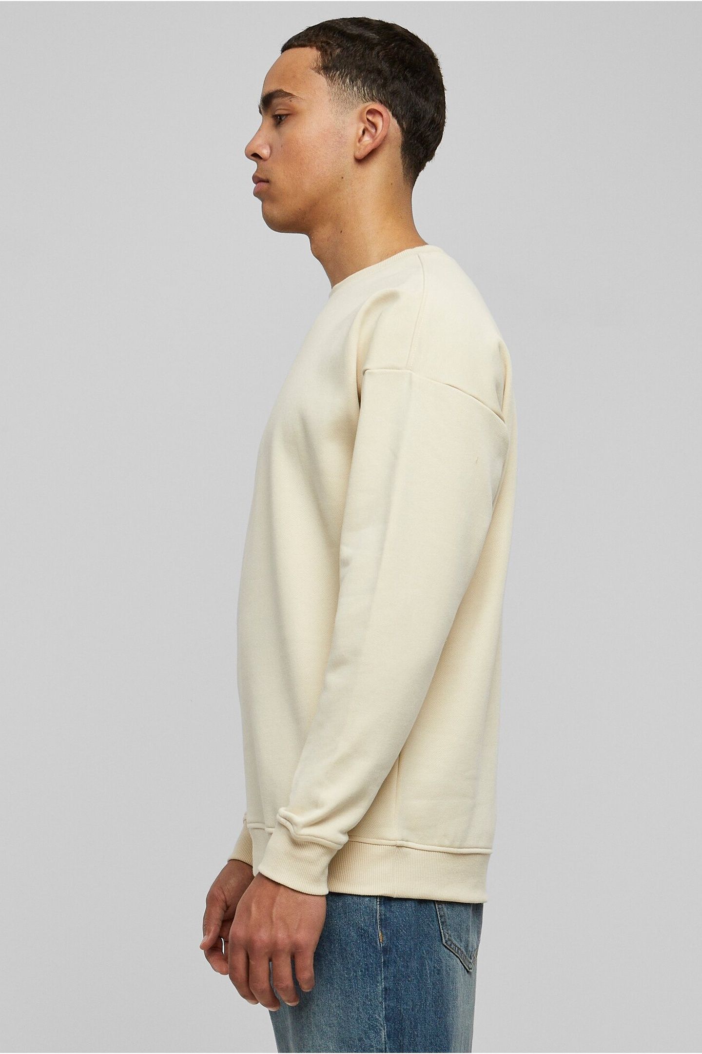 SWEAT CREWNECK SAND 3