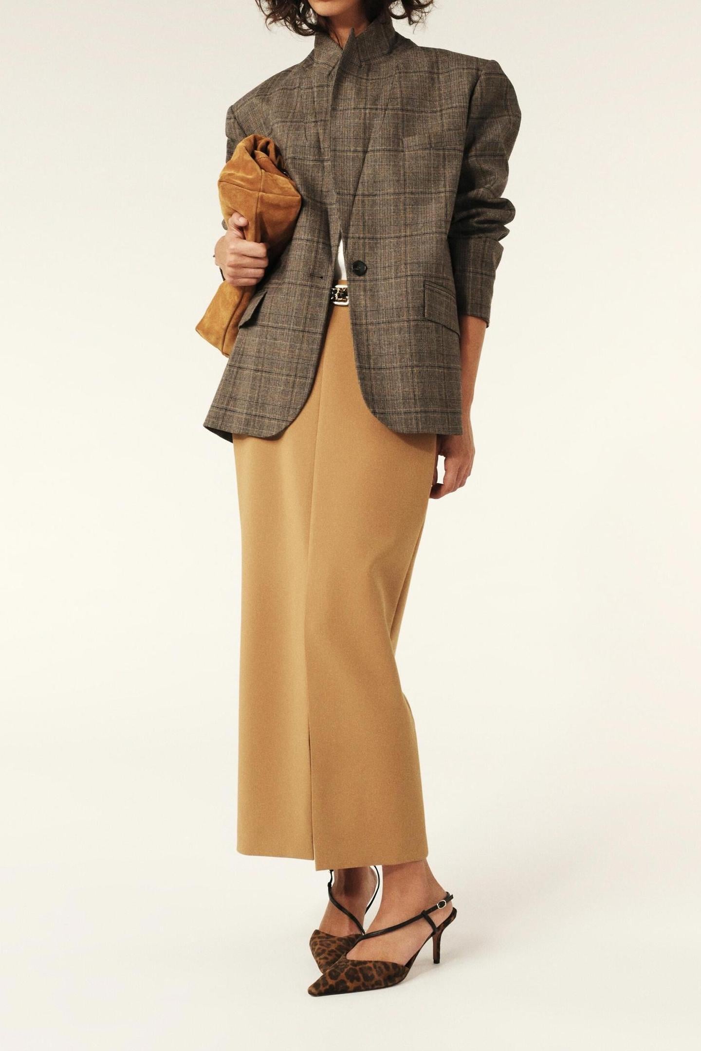 LONG SKIRT CAMEL 4