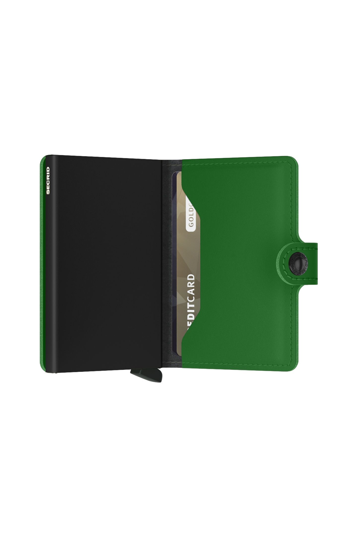 UNISEX MINIWALLET MATTE BRIGHT GREEN 3