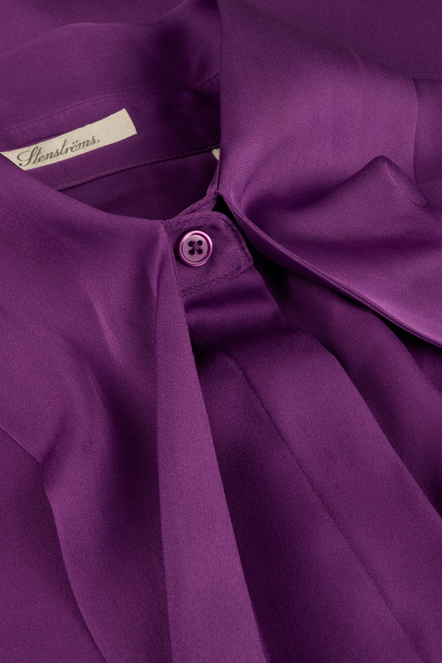 SELMA BLOUSE, BOWTIE FLYFRONT PURPLE 4