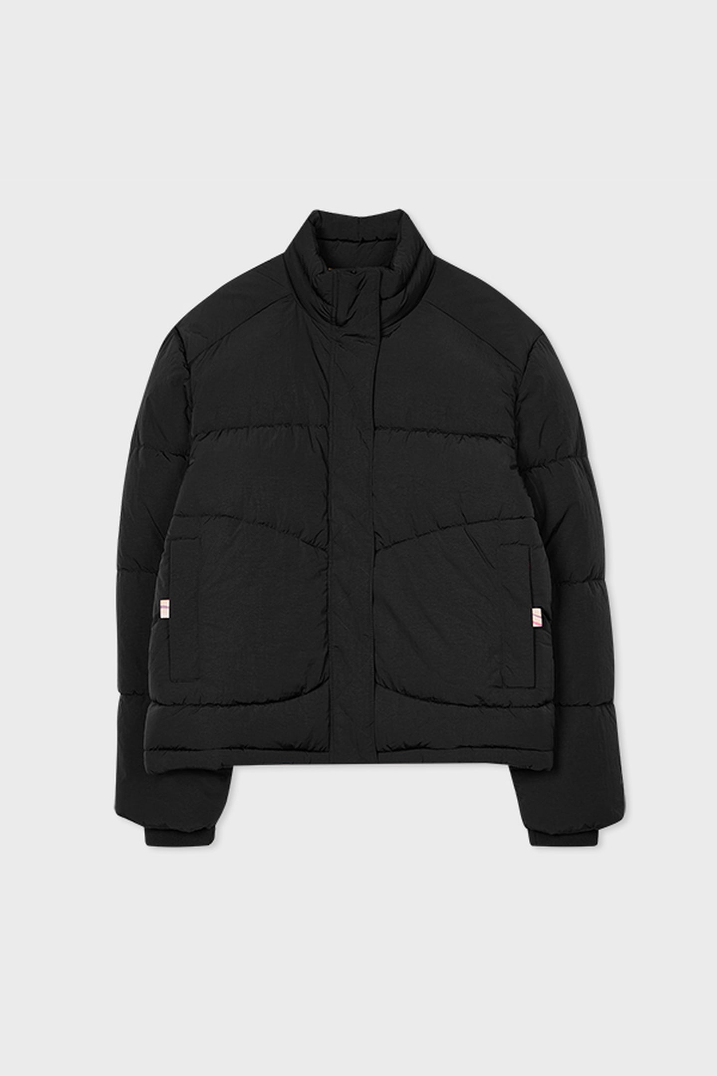 WOMENS FIBRE DOWN COAT BLACK 4
