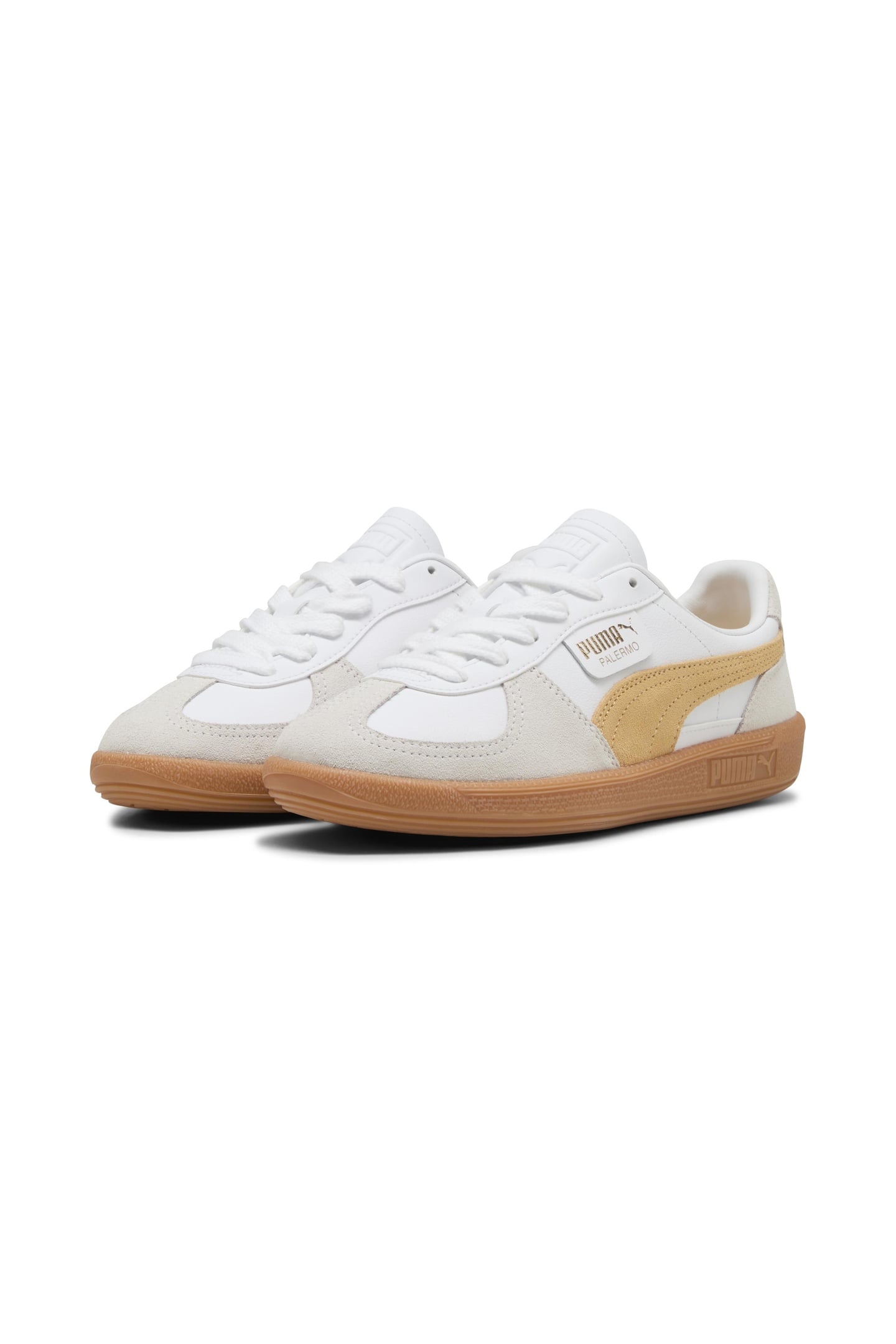 UNISEX PALERMO LTH WHITE-ALMOST APRICOT 2