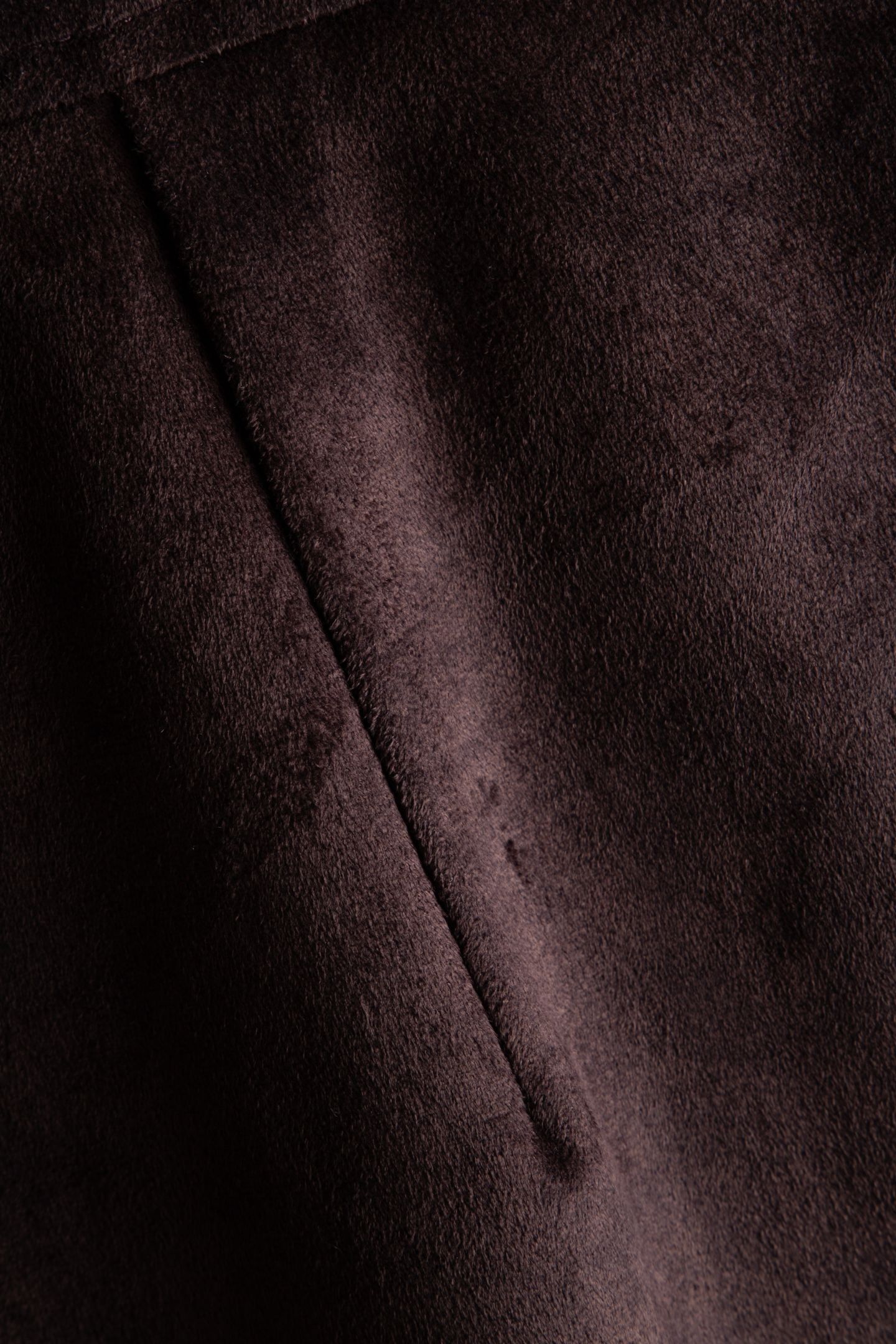 CAMRYN SUEDE SKIRT REGAL BROWN 4