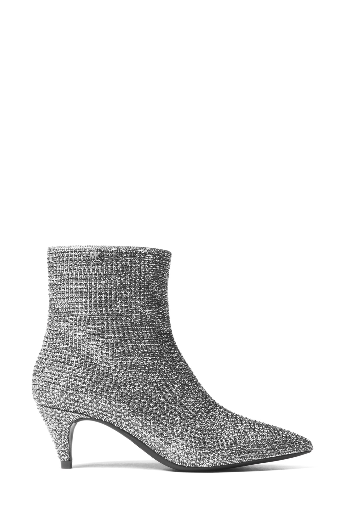 BLAINE FLEX KITTEN BOOTIE BLACK/SILVER 1