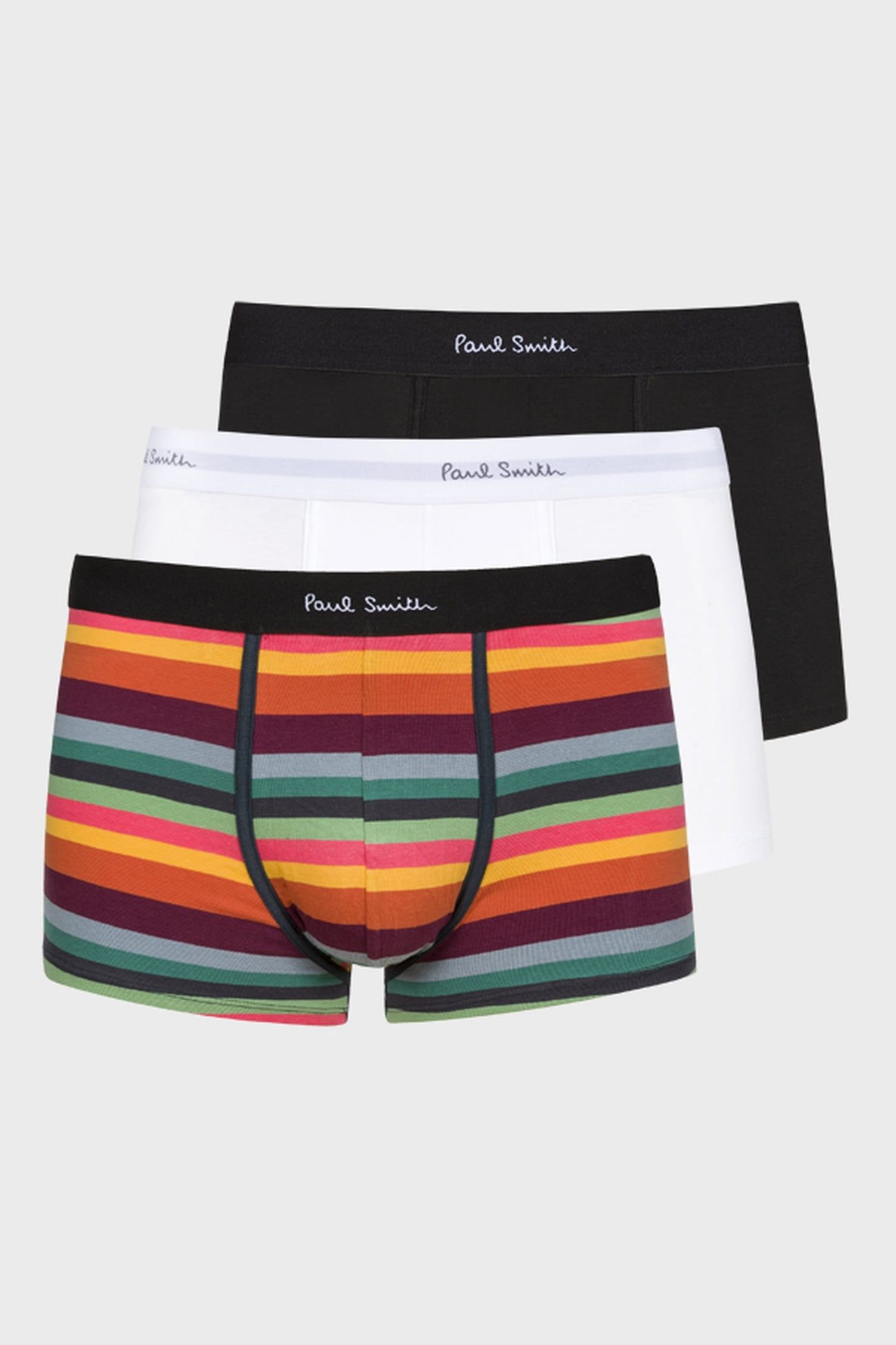 MEN TRUNK 3 PACK WHITE 8