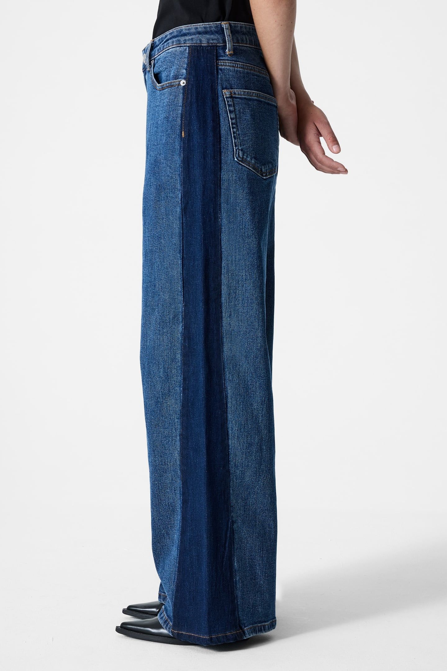 ELLIOT DENIM SIDE PANEL JEAN VINTAGE/CLEAN INDIGO VINTAGE/CL 4