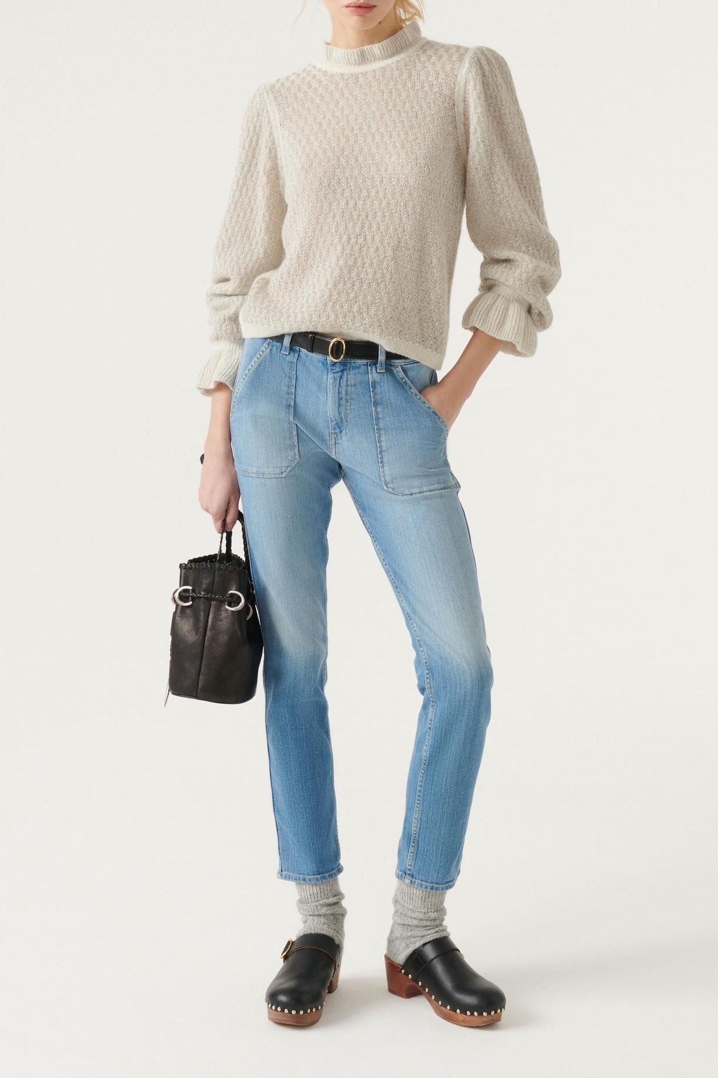 LONG SLEEVES KNIT ECRU 4