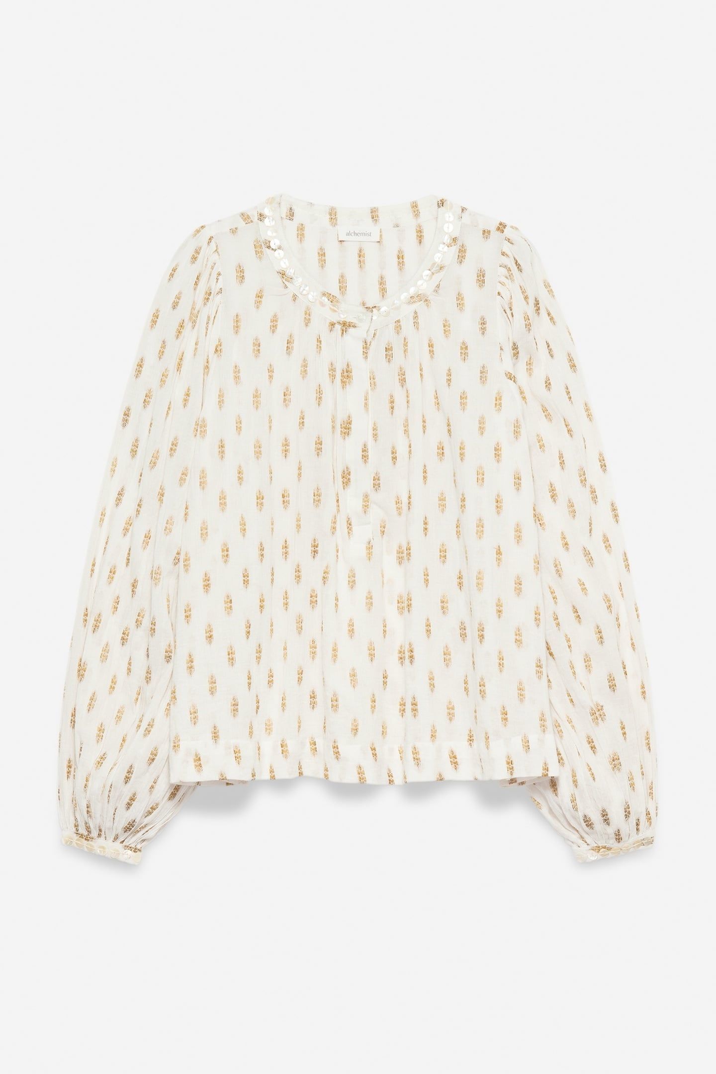 TOP HELEN OFF WHITE / GOLD 3