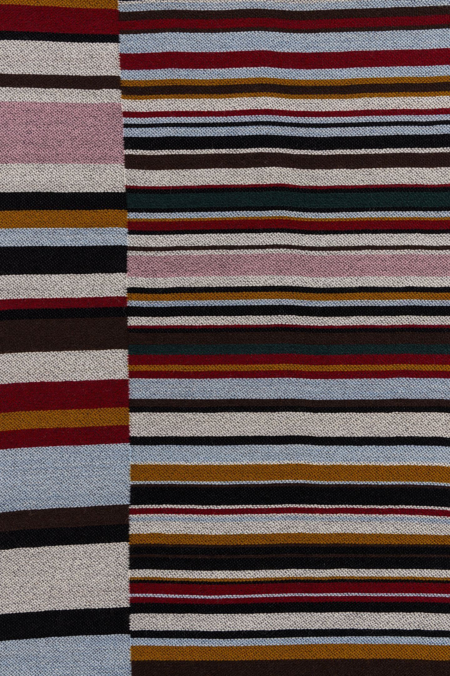 MEN SCARF SIGNTR OFFSET MULTI COLOURED 7