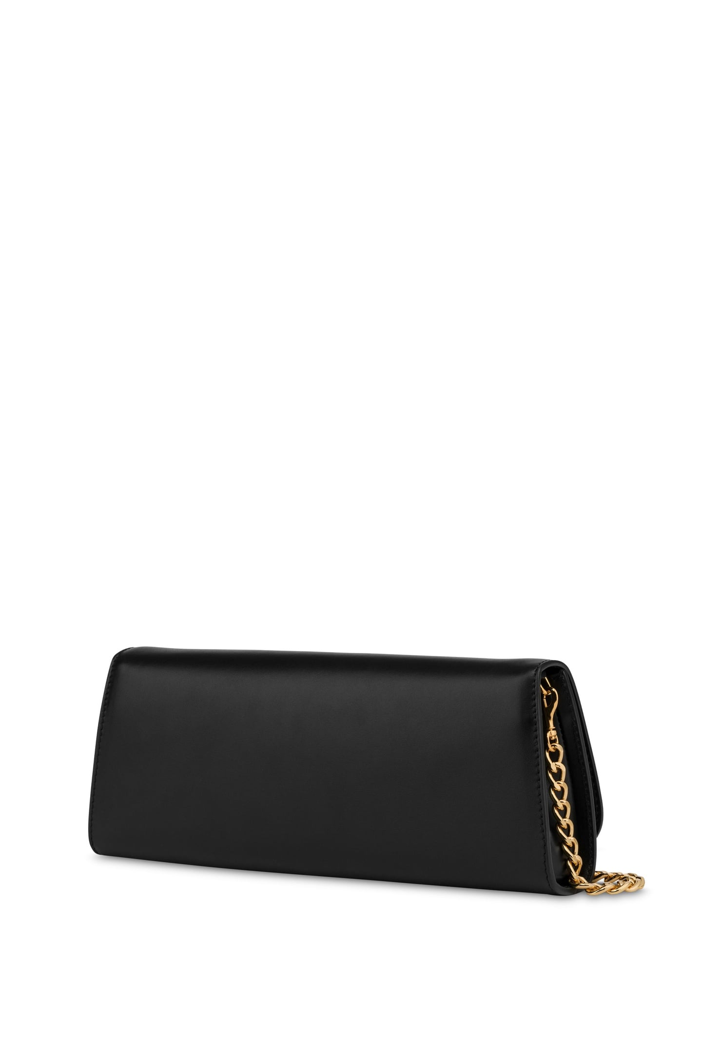 MAXI CLUTCH CRYSTAL LETTERING LOGO BLACK 2