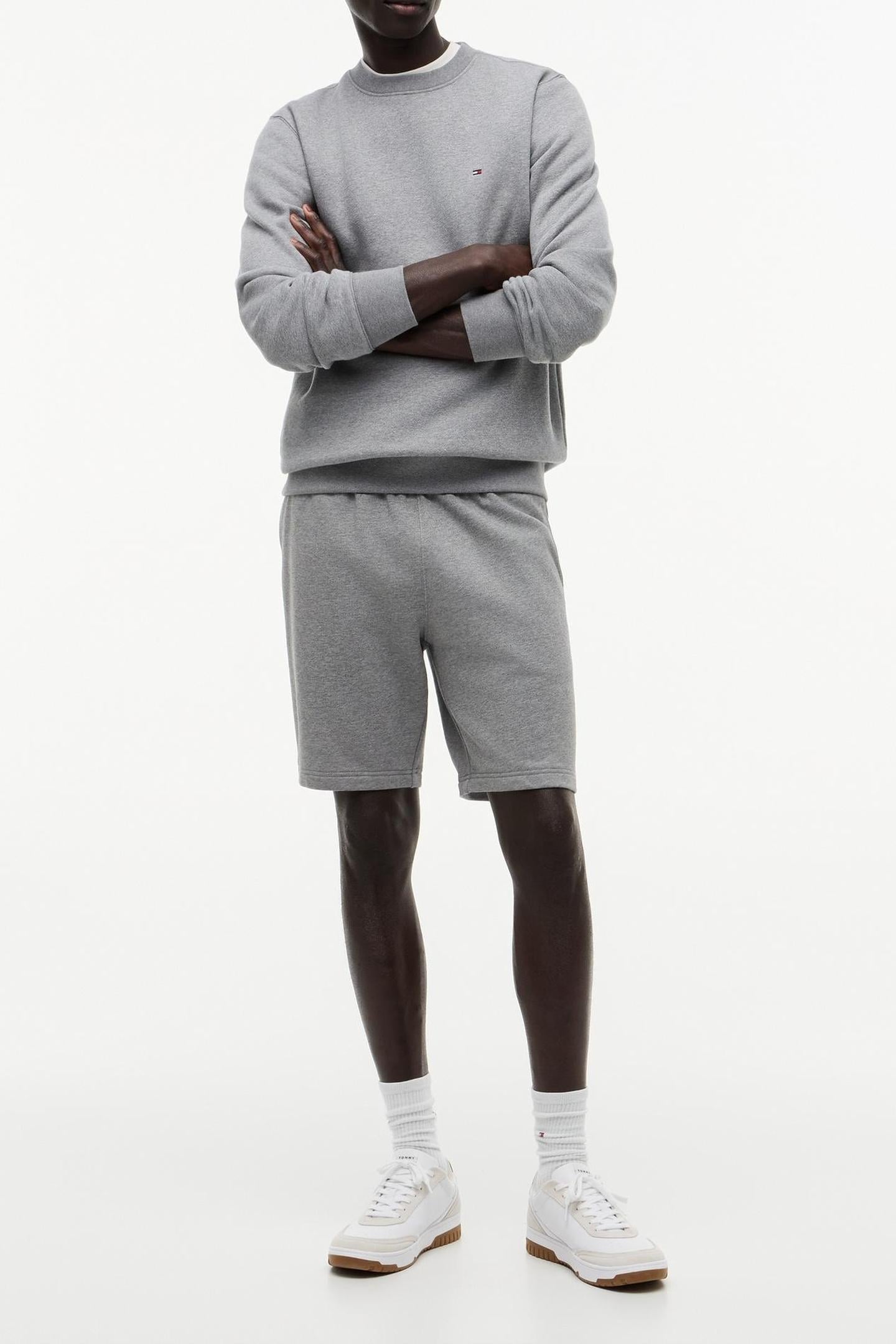 ESSENTIAL TERRY SWEATER MEDIUM GREY HEATHER 2