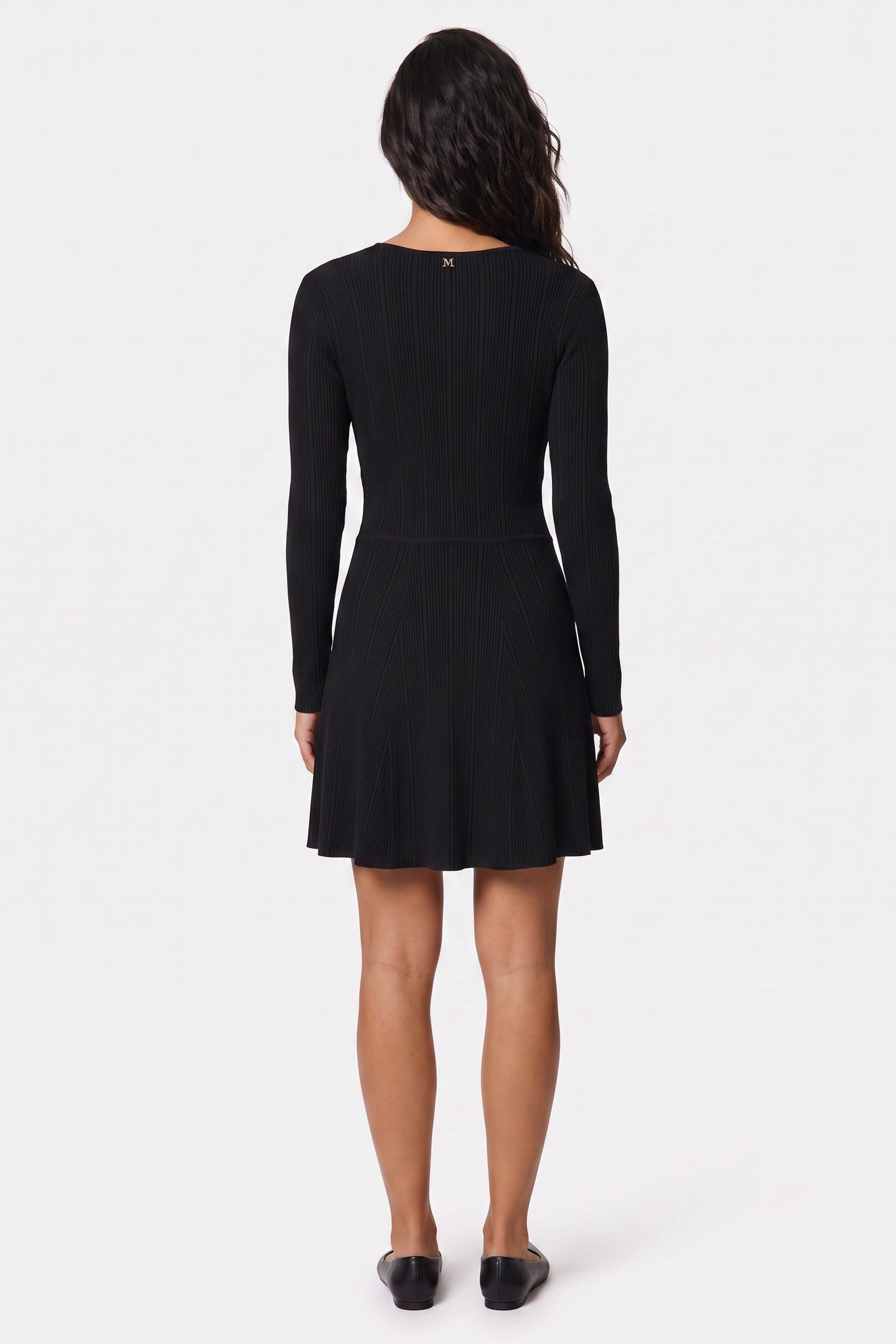 KATHLEEN LS RIB DRES JET BLACK A996 2